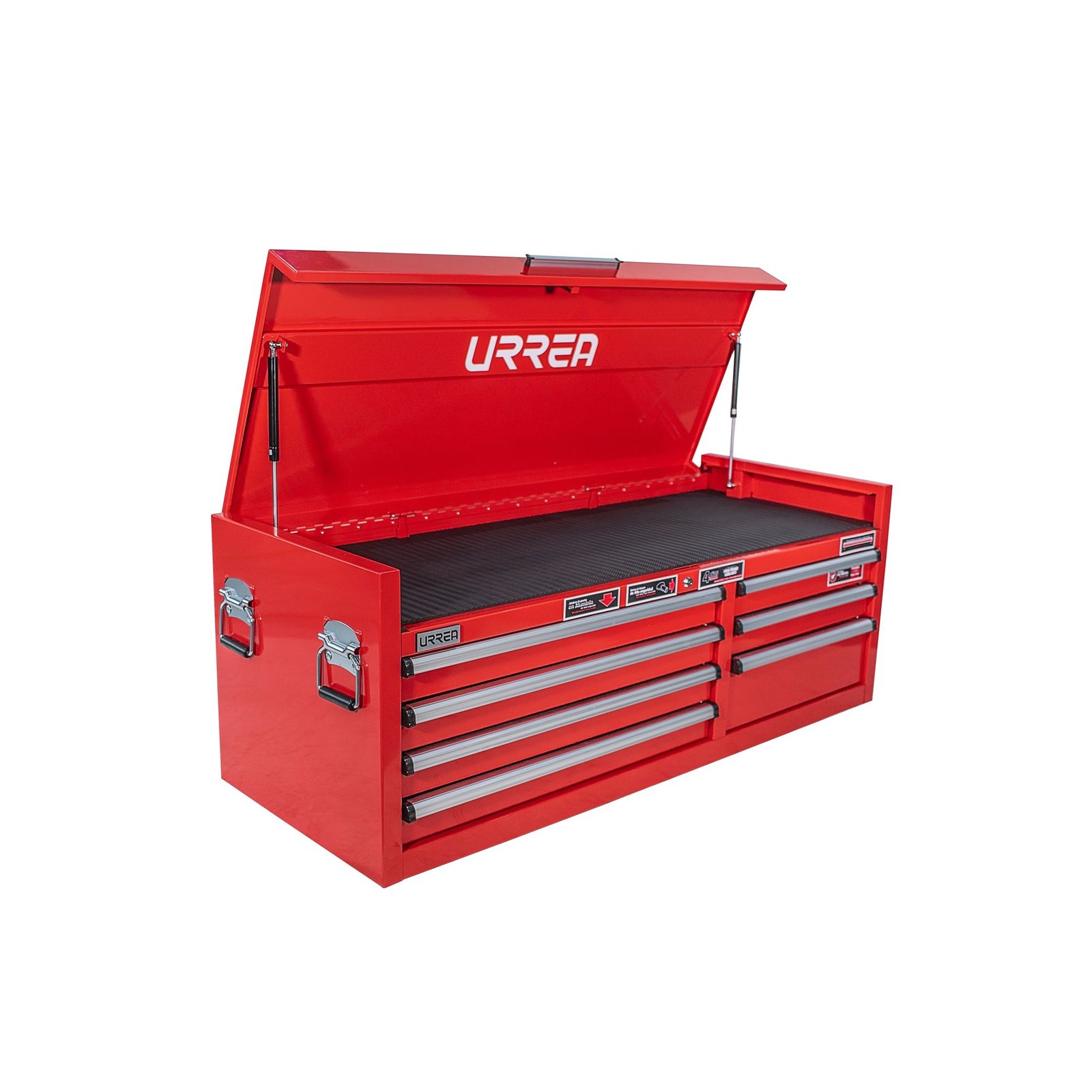 Gabinete superior 7 gavetas color rojo serie M 56" Urrea - Imagen 2