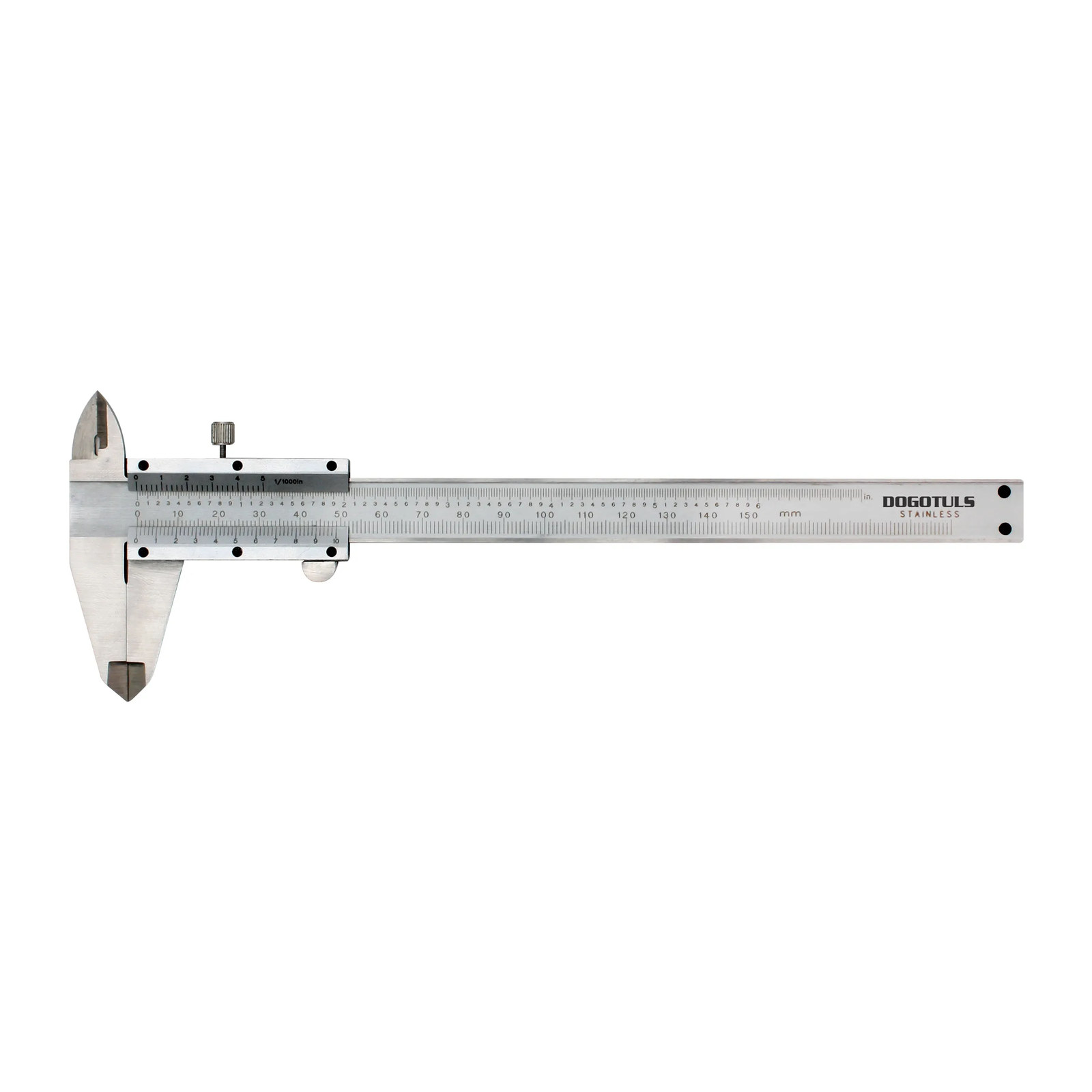 Calibrador Vernier Monobloque Estándar mm 6"