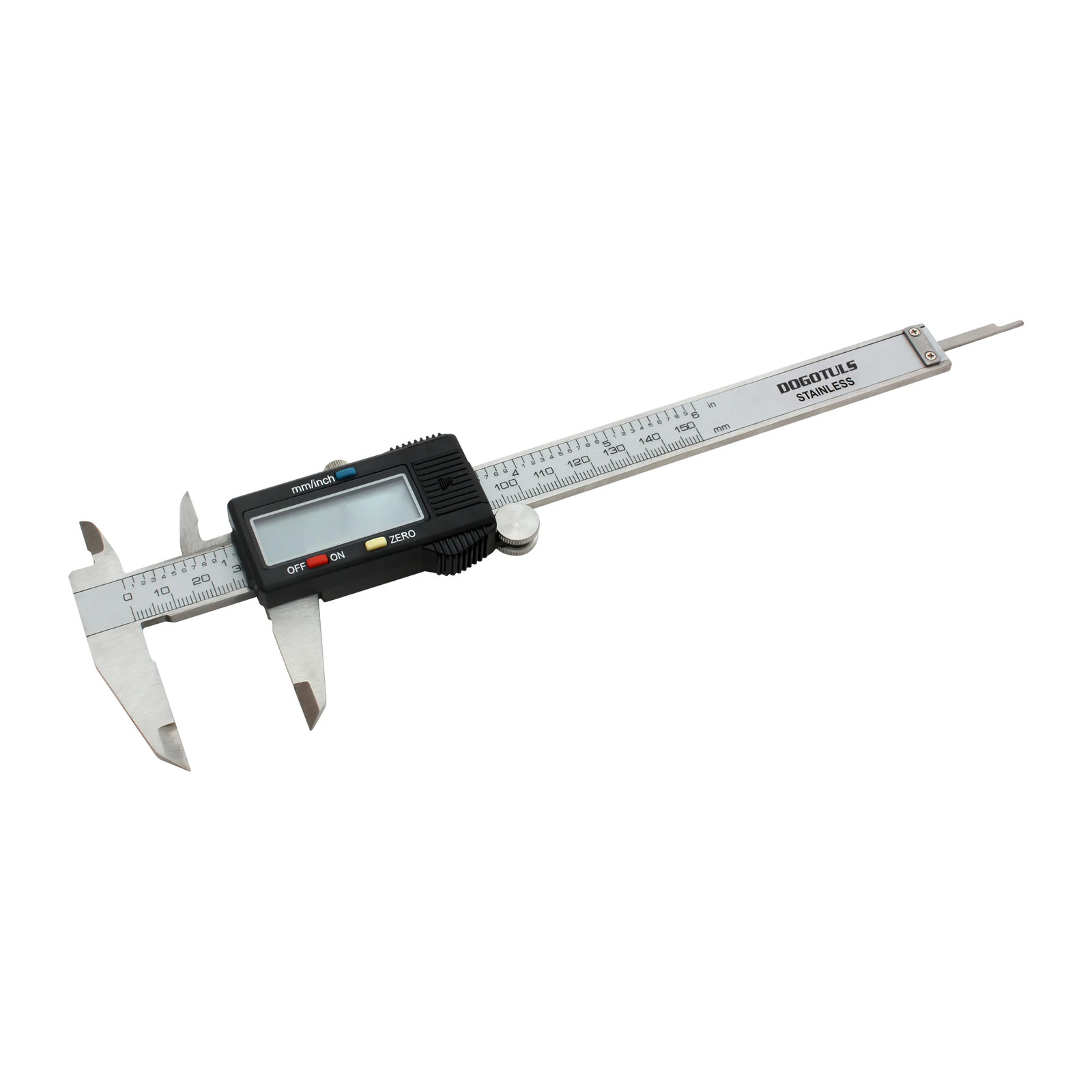 Calibrador Vernier Digital Estándar y mm 6" - Imagen 2