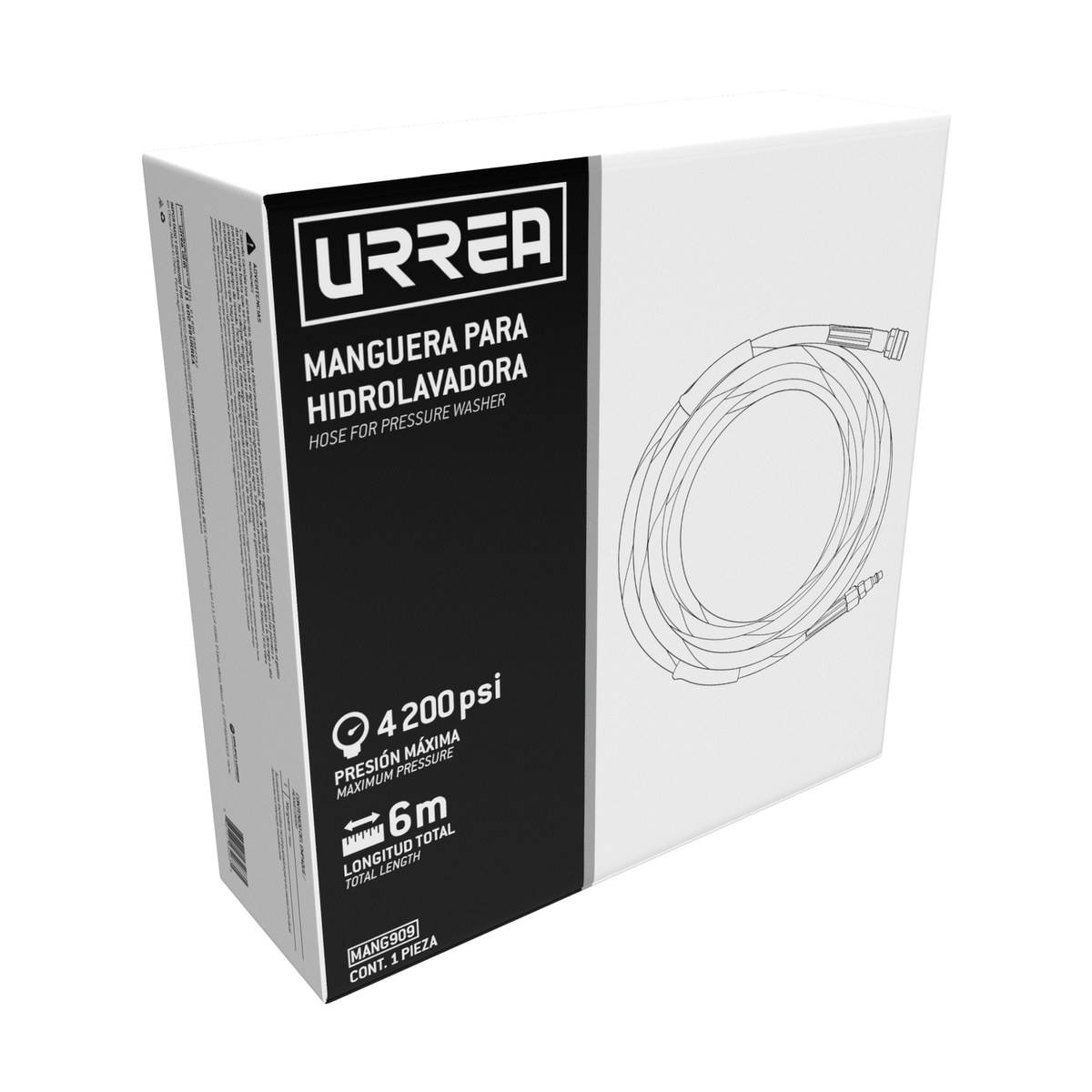 Manguera para hidrolavadora a gasolina HG909 y HG914 Urrea - Imagen 2