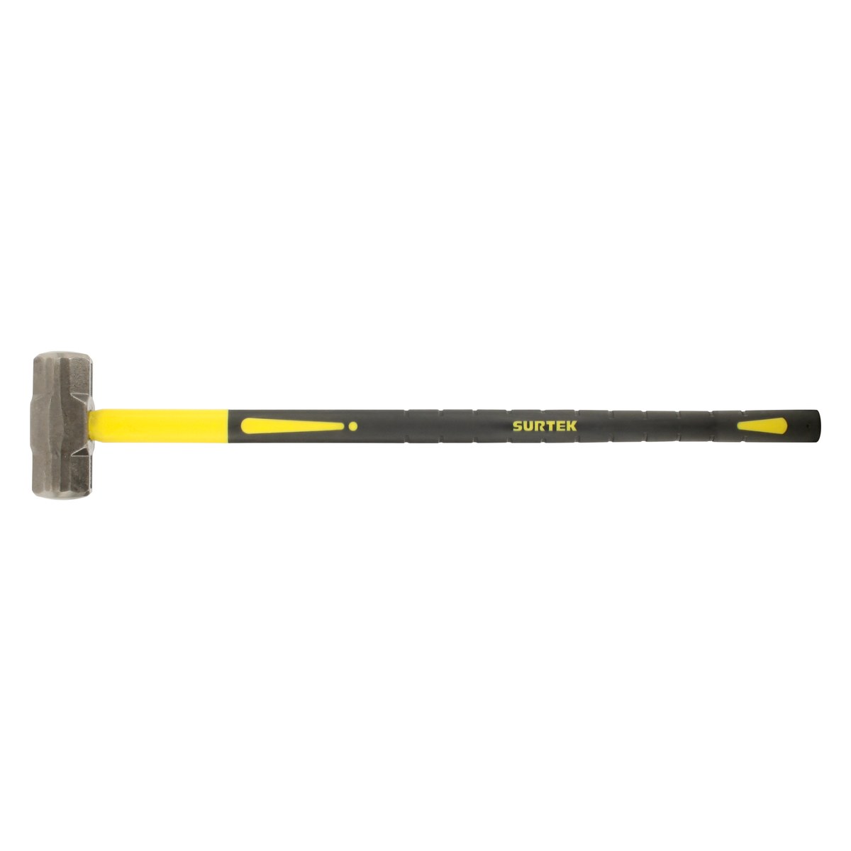 Marro octagonal cabeza forjada con mango largo de fibra de vidrio de 36", 10 lb Surtek - Imagen 3