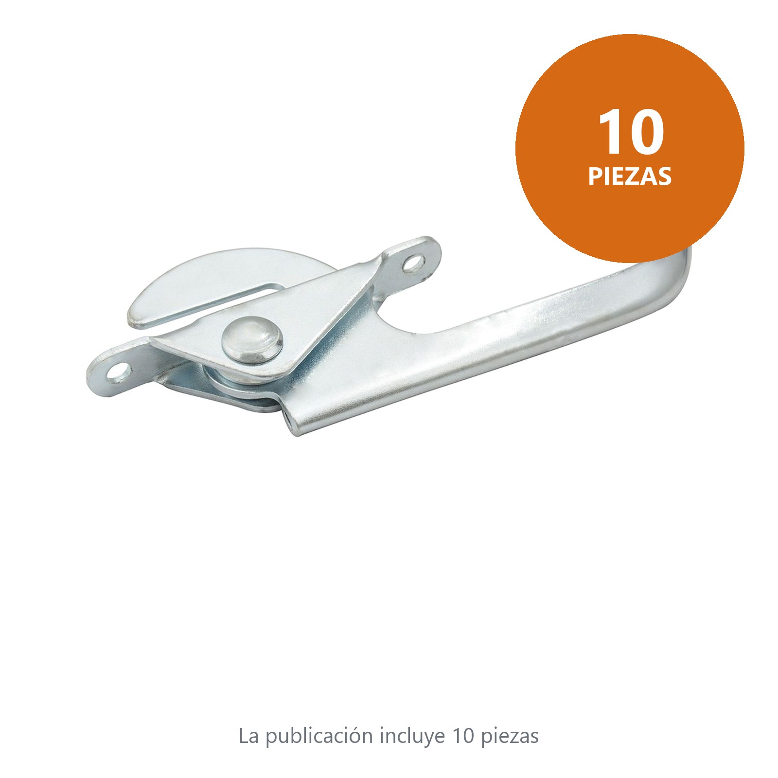 Manija para ventana tipo perico, galvanizada Lock - Imagen 3