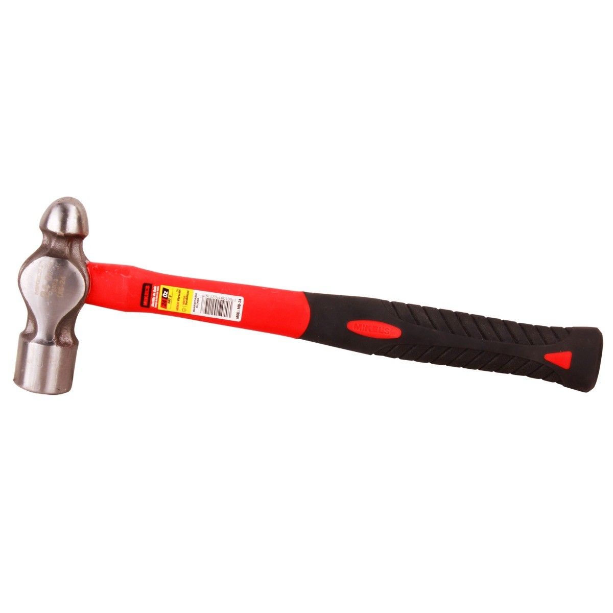 MIKELS MB-24 Martillo de bola, mango de fibra de vidrio (24 oz) - Imagen 2