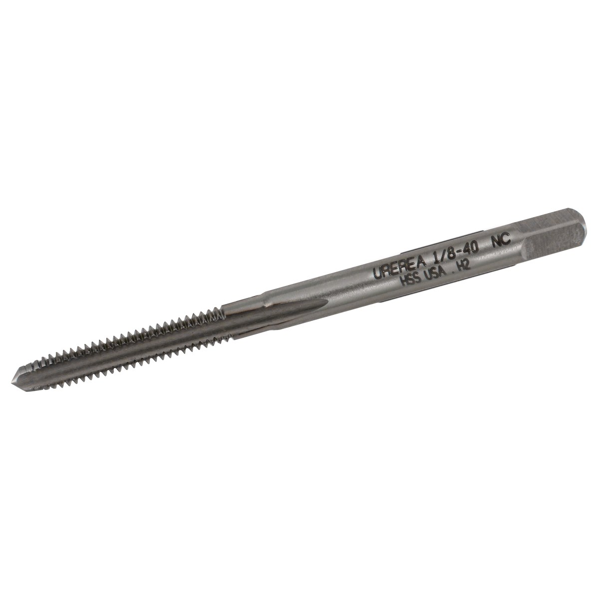 Machuelo de acero de alta velocidad 1/8"-40NS Urrea