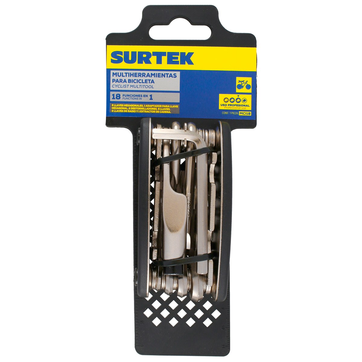 Pinza multiherramientas para bicicleta 18 en 1 Surtek - Imagen 2