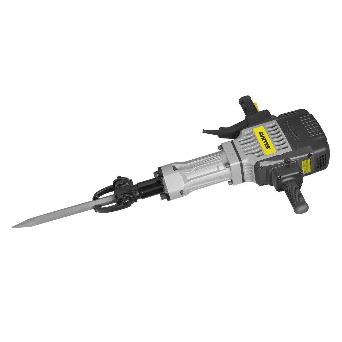 Martillo demoledor con control anti-vibración, zanco hexagonal 1800W, 120V, 55J, 1300 IPM Surtek - Imagen 3