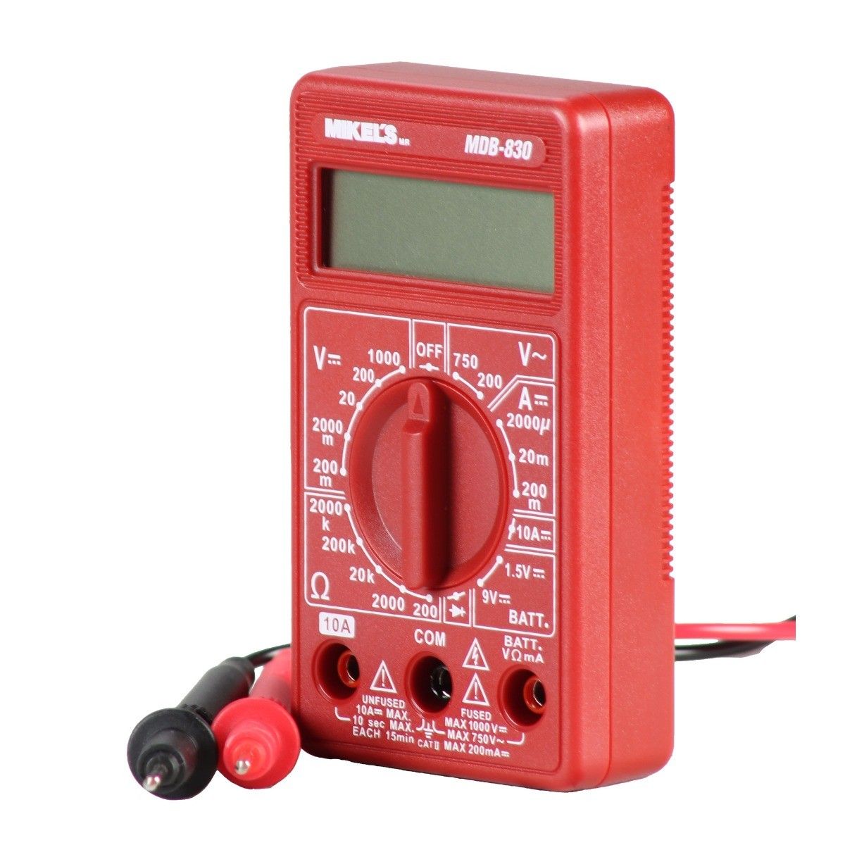 MIKELS MDB-830 Multímetro digital básico