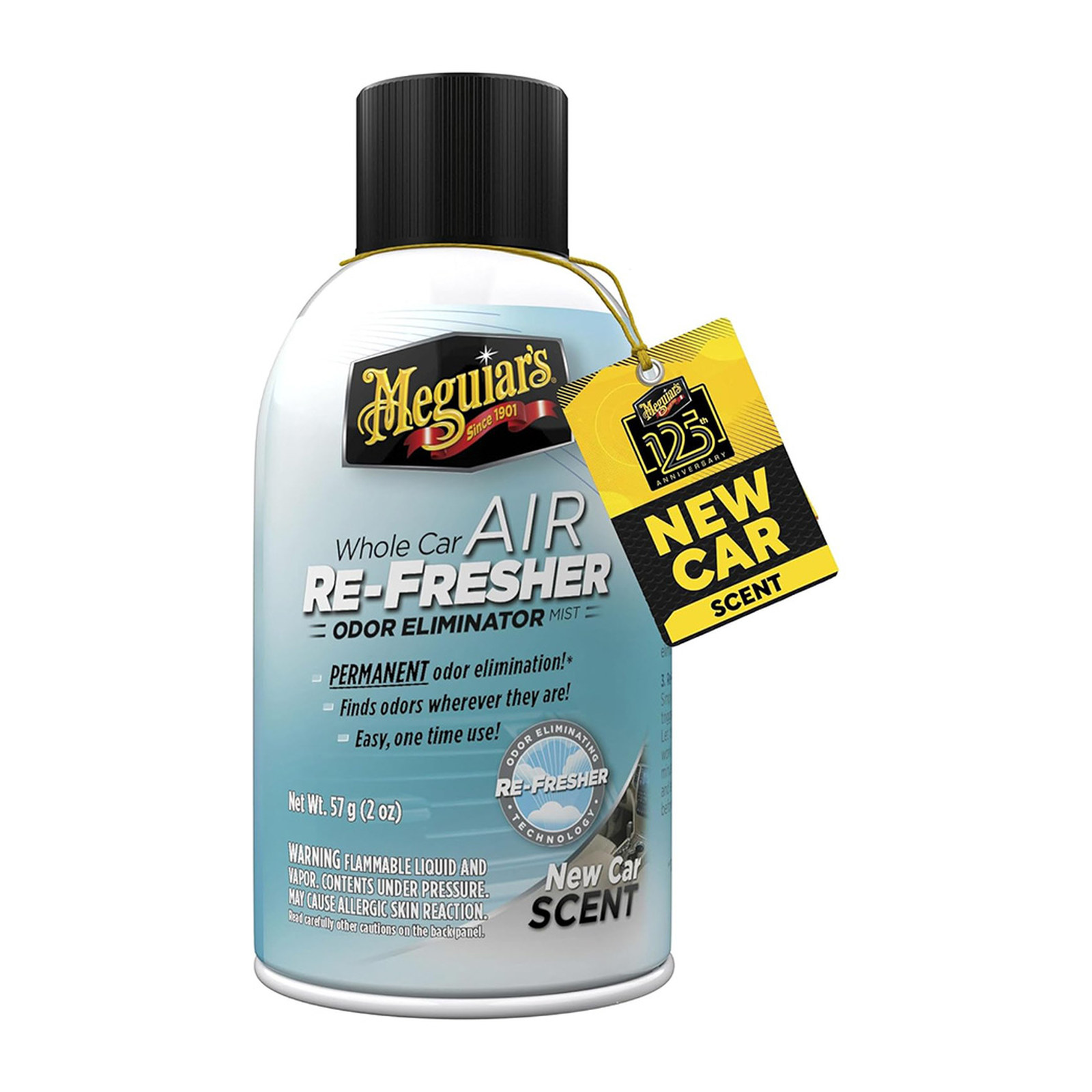 ELIMINADOR DE OLORES 57 GR AROMA AUTO NUEVO MEGUIARS