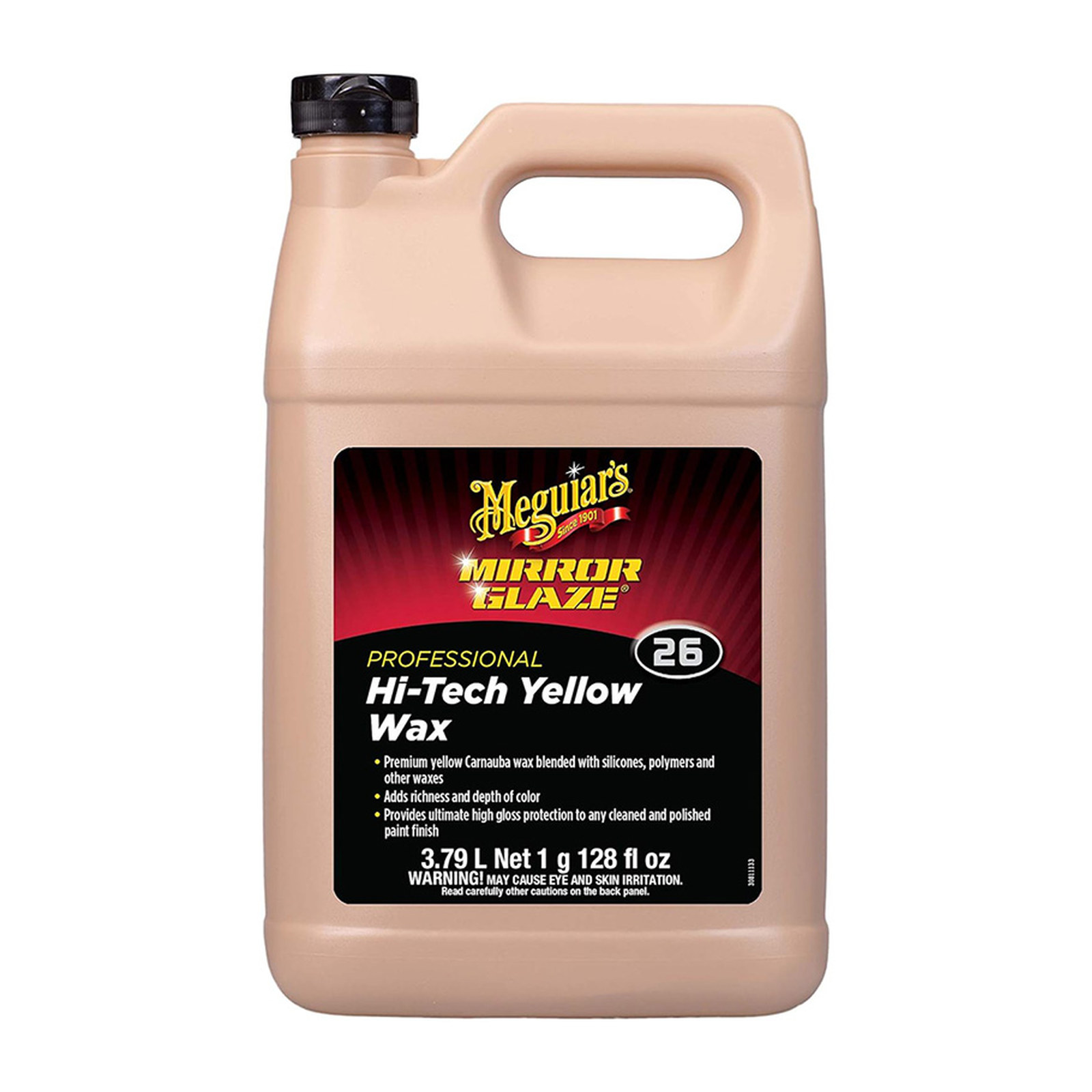 CERA 1 GALON HI-TECH YELLOW WAX MEGUIARS - Imagen 2