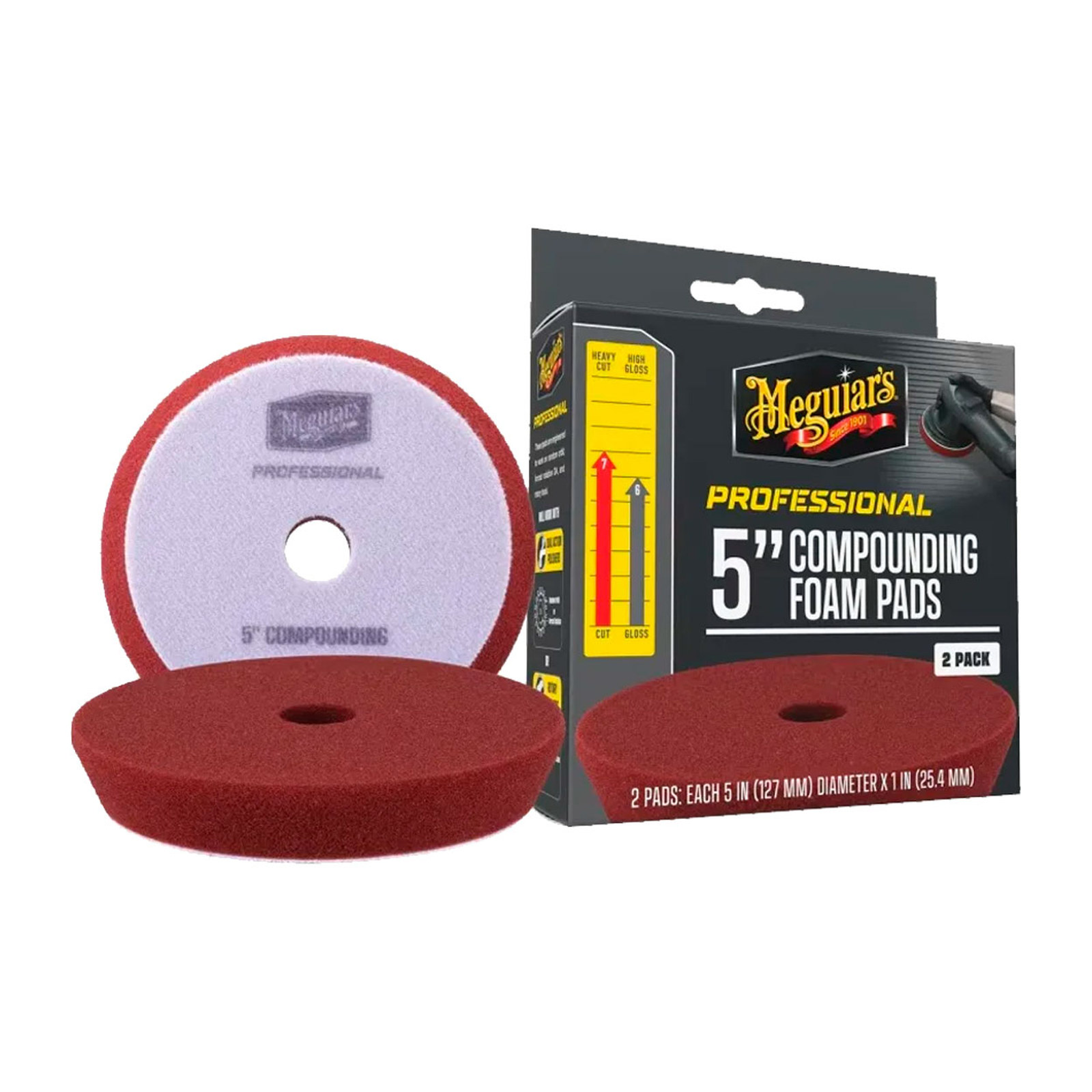 DISCO DE ESPUMA DE CORTE PRO 2 PIEZAS 6" MEGUIARS