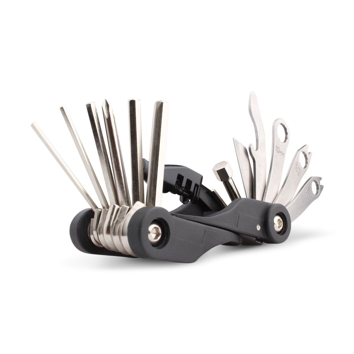 MIKELS MHC-171 Kit multiherramienta para ciclista (17 en 1)
