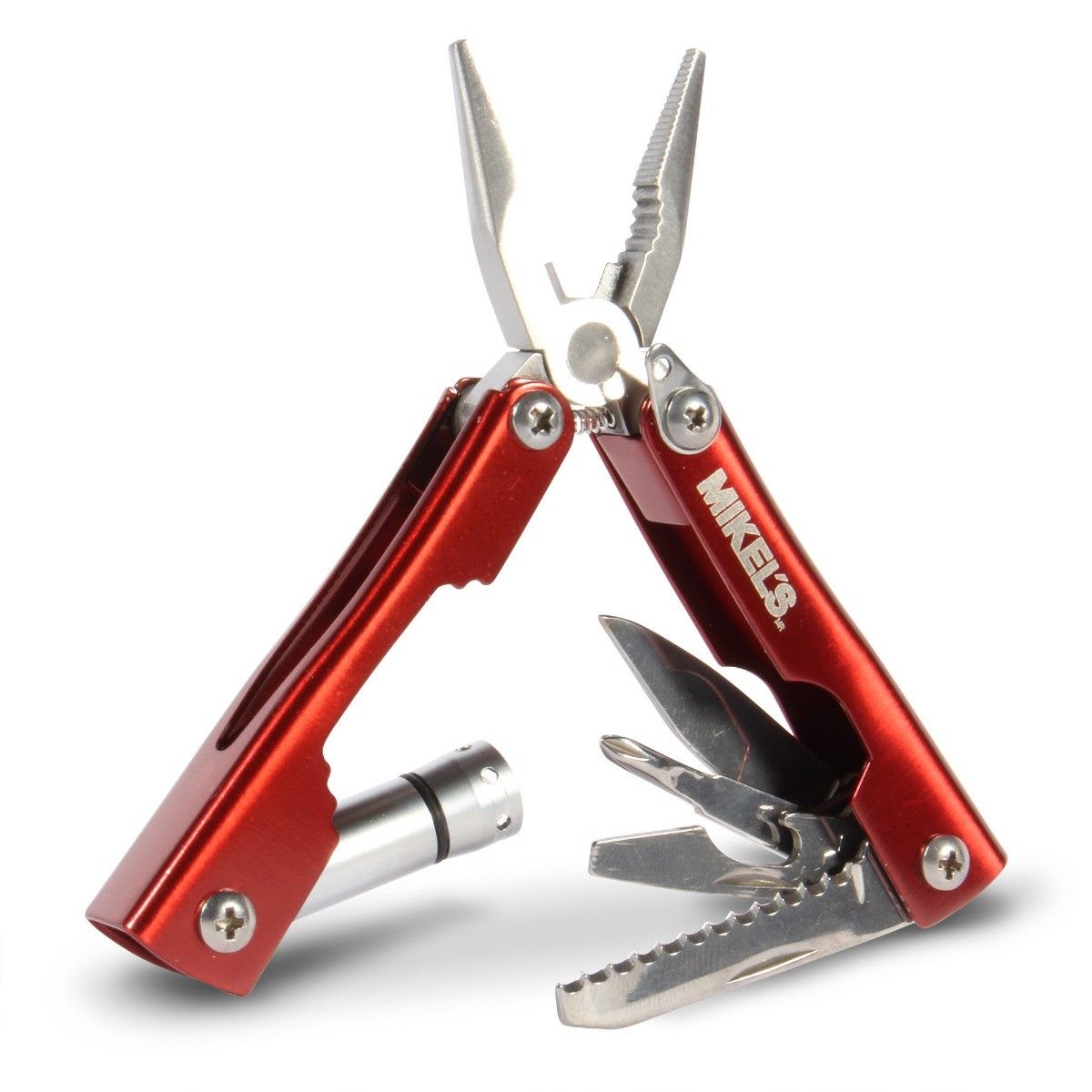 MIKELS MHL-101 Multiherramienta con lámpara (10 en 1)