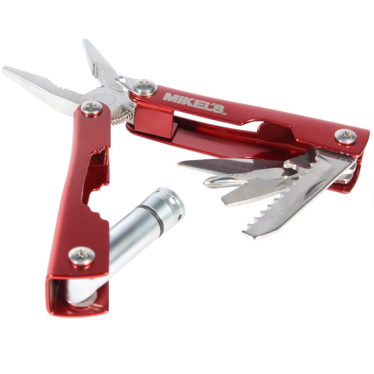 MIKELS MHL-101 Multiherramienta con lámpara (10 en 1) - Imagen 3