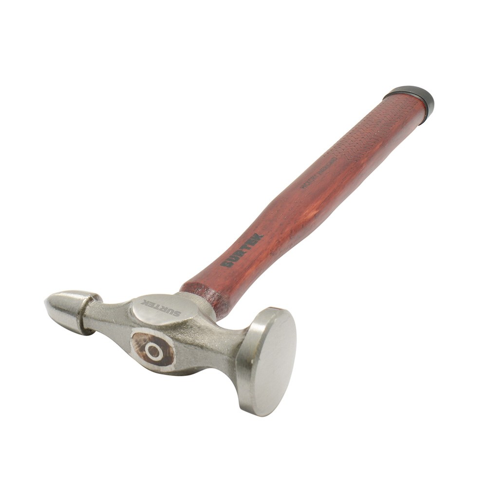 Martillo laminero plana-corta con mango de madera de 13", 11 oz Surtek