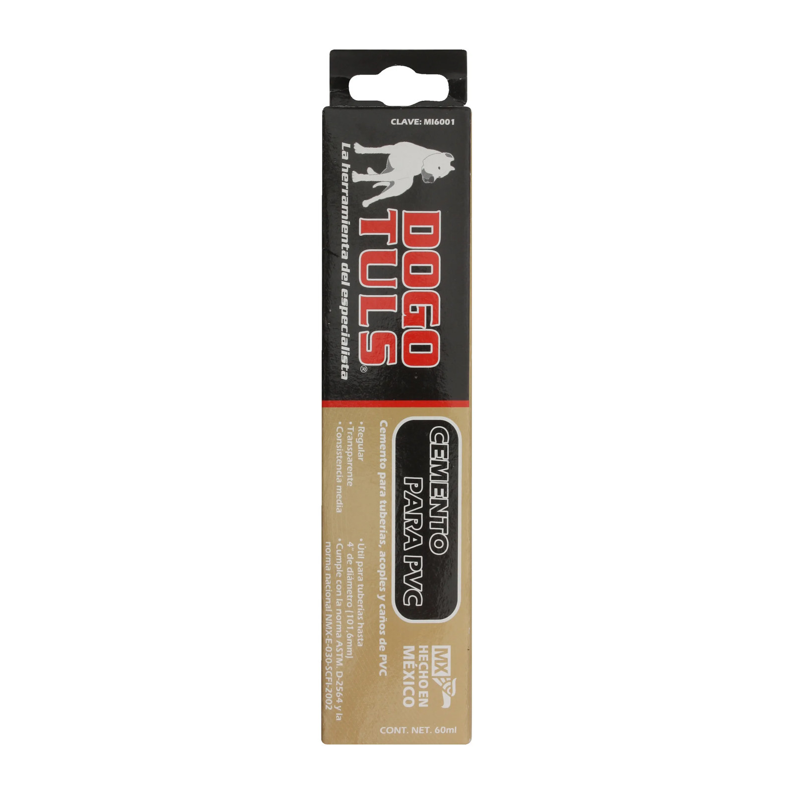 Cemento PVC Regular Tubo 60 mL - Imagen 3