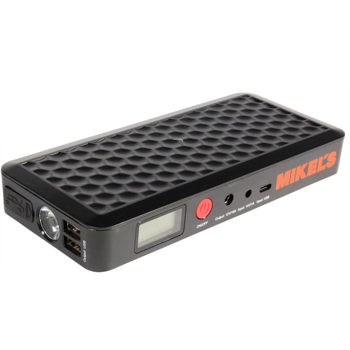 MIKELS MJS-12000 Arrancador de baterías jumper (12,000 mAh) - Imagen 2