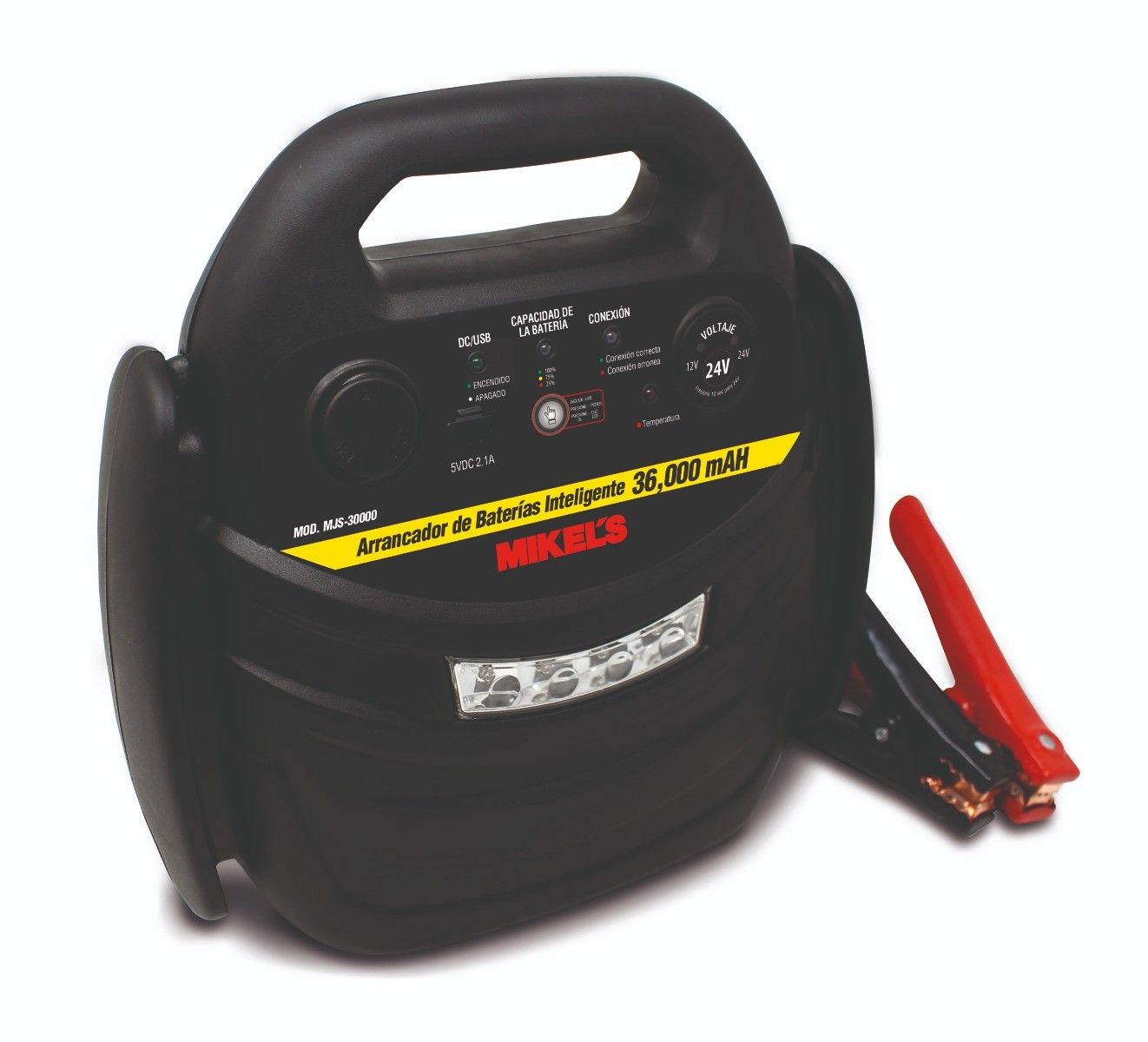 MIKELS MJS-30000 Arrancador de baterías jumper (36,000 mAh)
