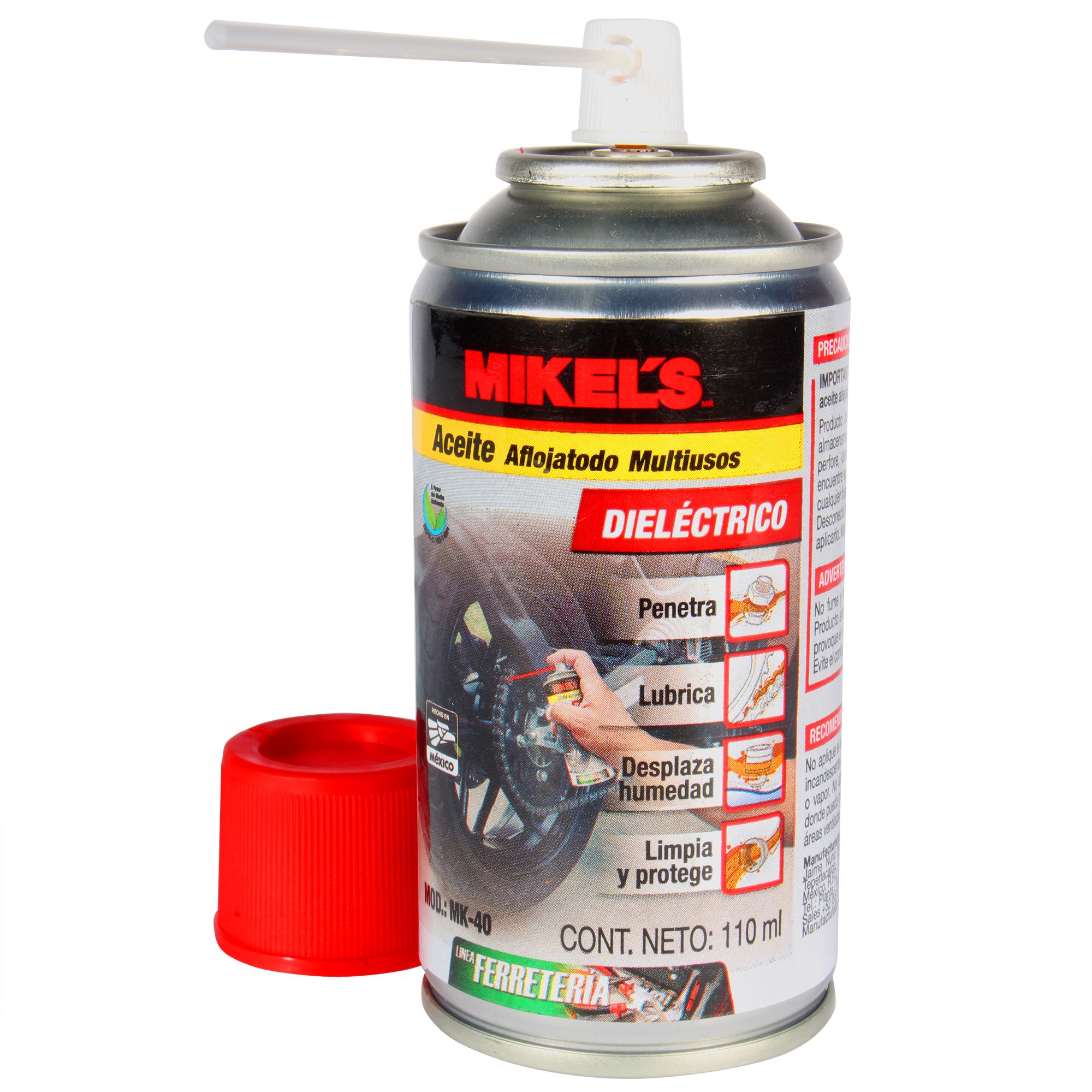 MIKELS MK-40 Aceite aflojatodo multiusos dieléctrico (150 ml) - Imagen 3