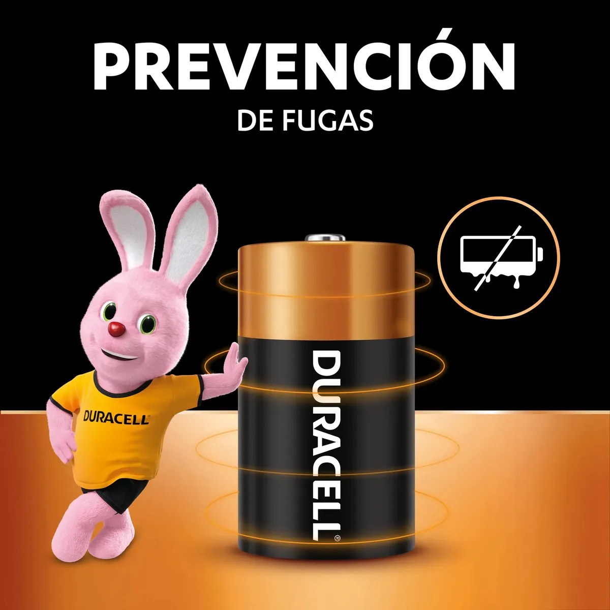 Pila alcalina Duracell® "D", 2 piezas Surtek - Imagen 4