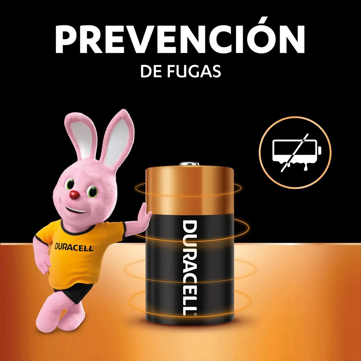 Pila alcalina Duracell® "C", 2 piezas Surtek - Imagen 2