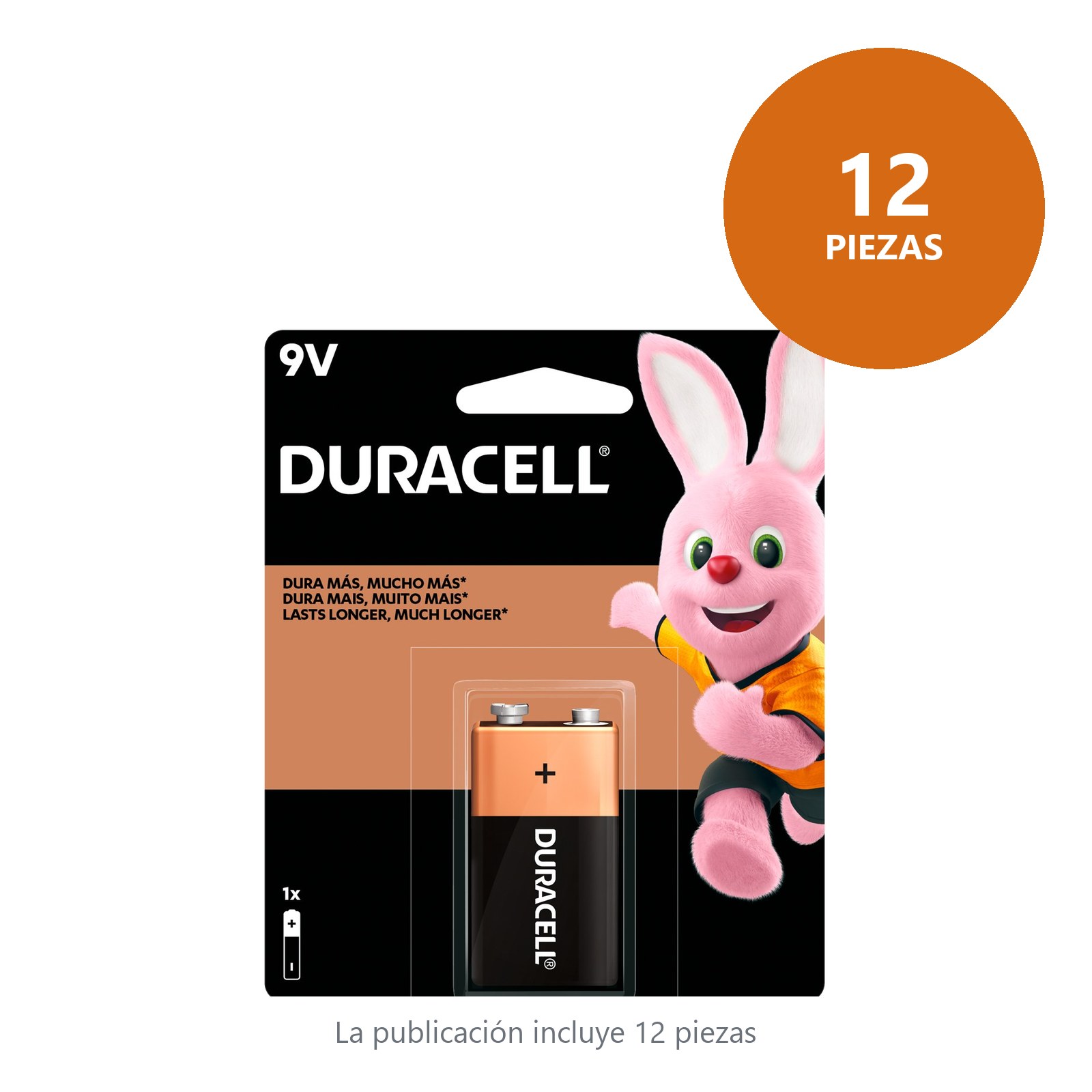 Pila alcalina Duracell® "9V" Surtek - Imagen 2