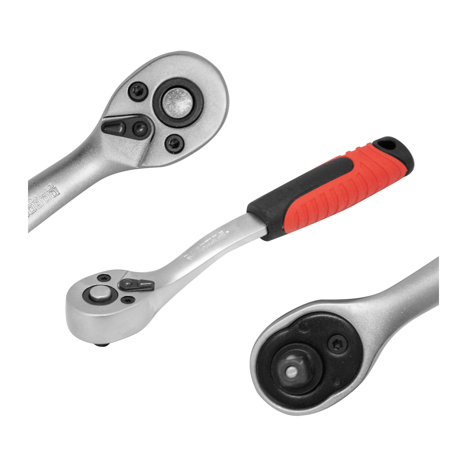 Juego de Dados 1/4" mm-STD con Matraca 27 pz - Imagen 3