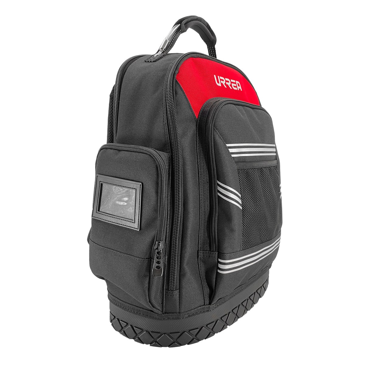 Mochila portaherramientas de poliéster extraíble 17"x13"x10", c/asa alambre Urrea
