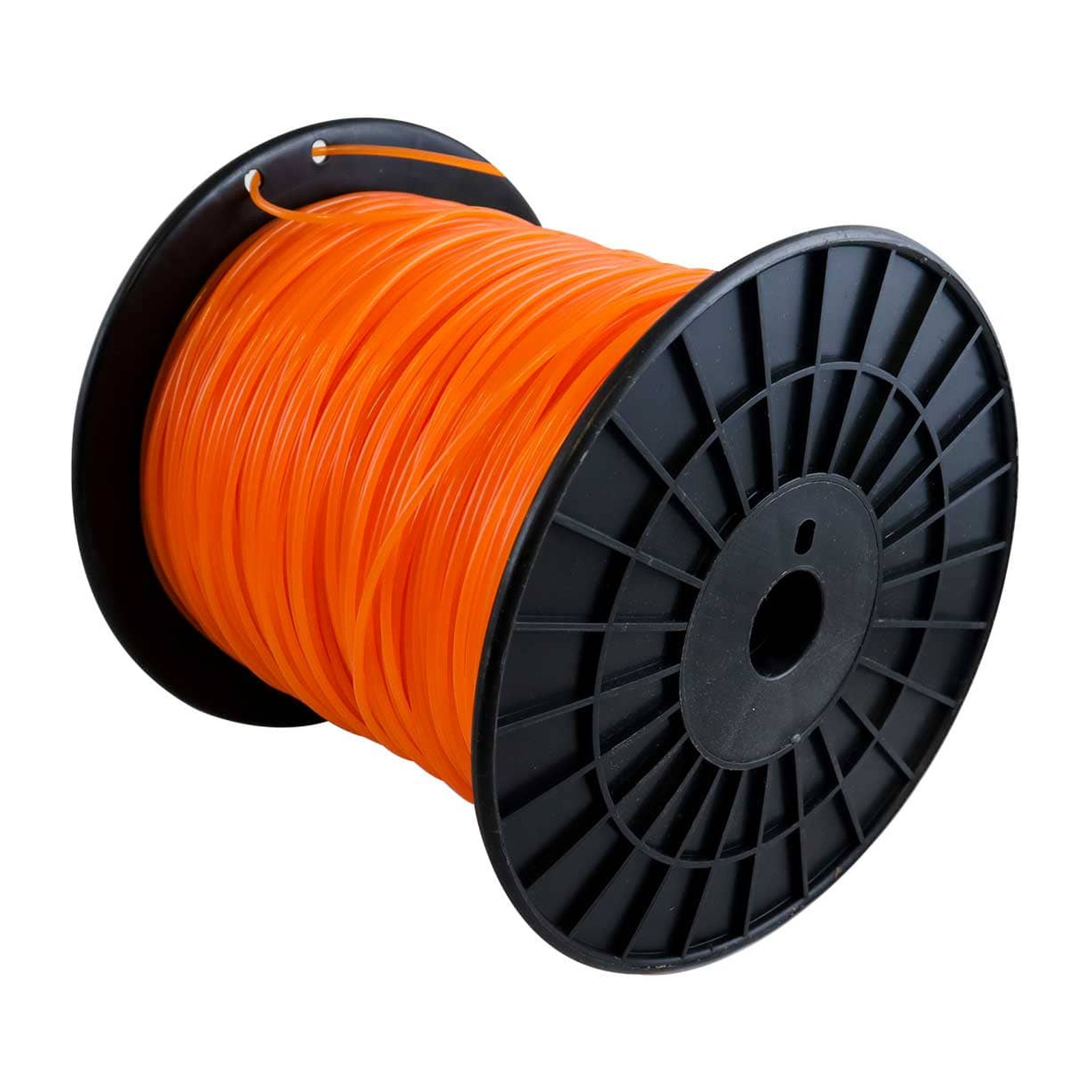 HILO REDONDO P/DESBROZADORA EN CARRETE 2.4mm X 262m - NARANJA - Imagen 2