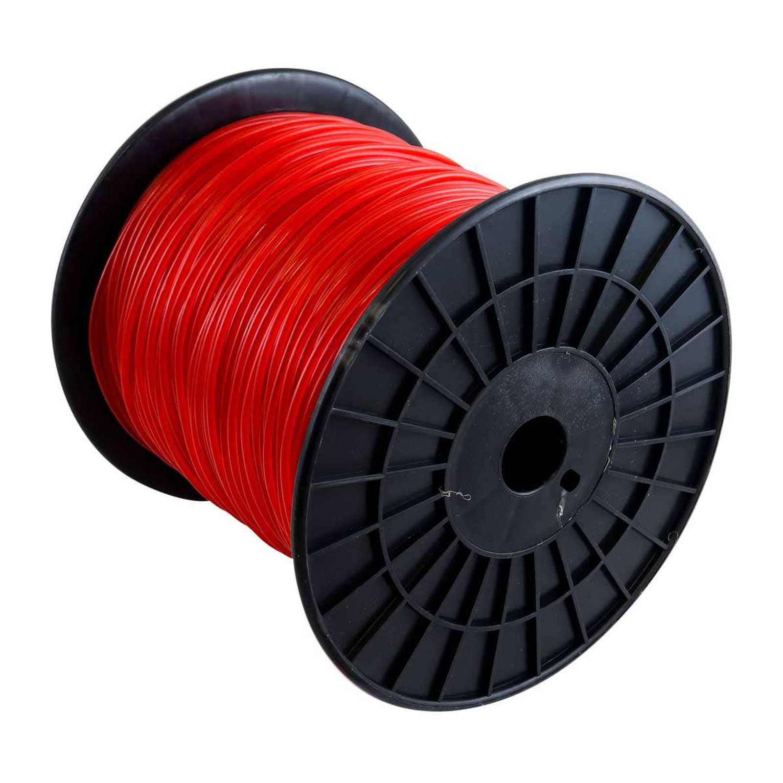 HILO REDONDO P/DESBROZADORA EN CARRETE 2.7mm X 224m - ROJO - Imagen 2