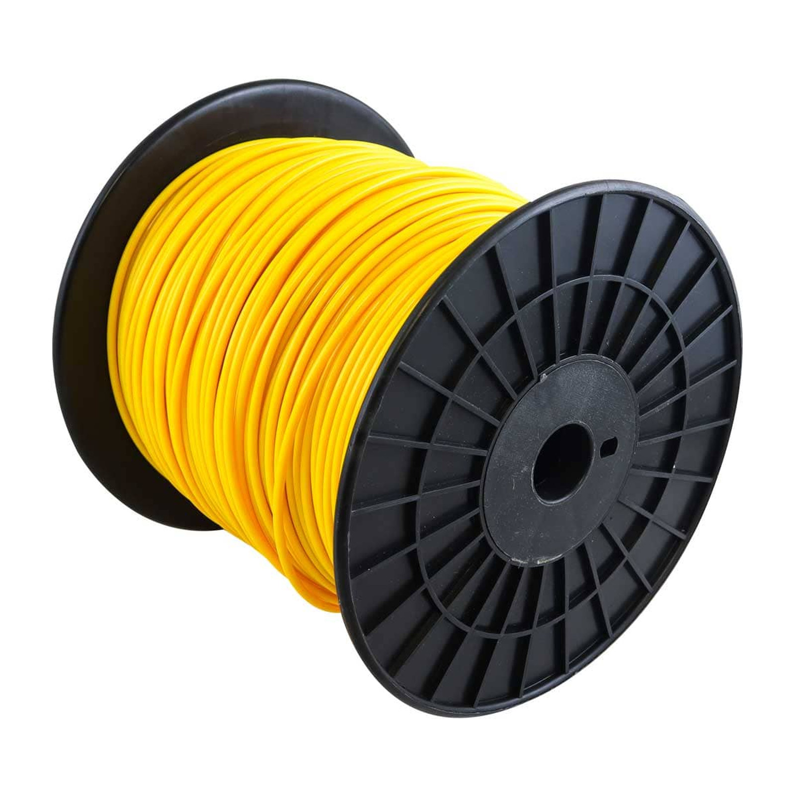 HILO REDONDO P/DESBROZADORA EN CARRETE 3.3mm X 142m - AMARILLO - Imagen 2