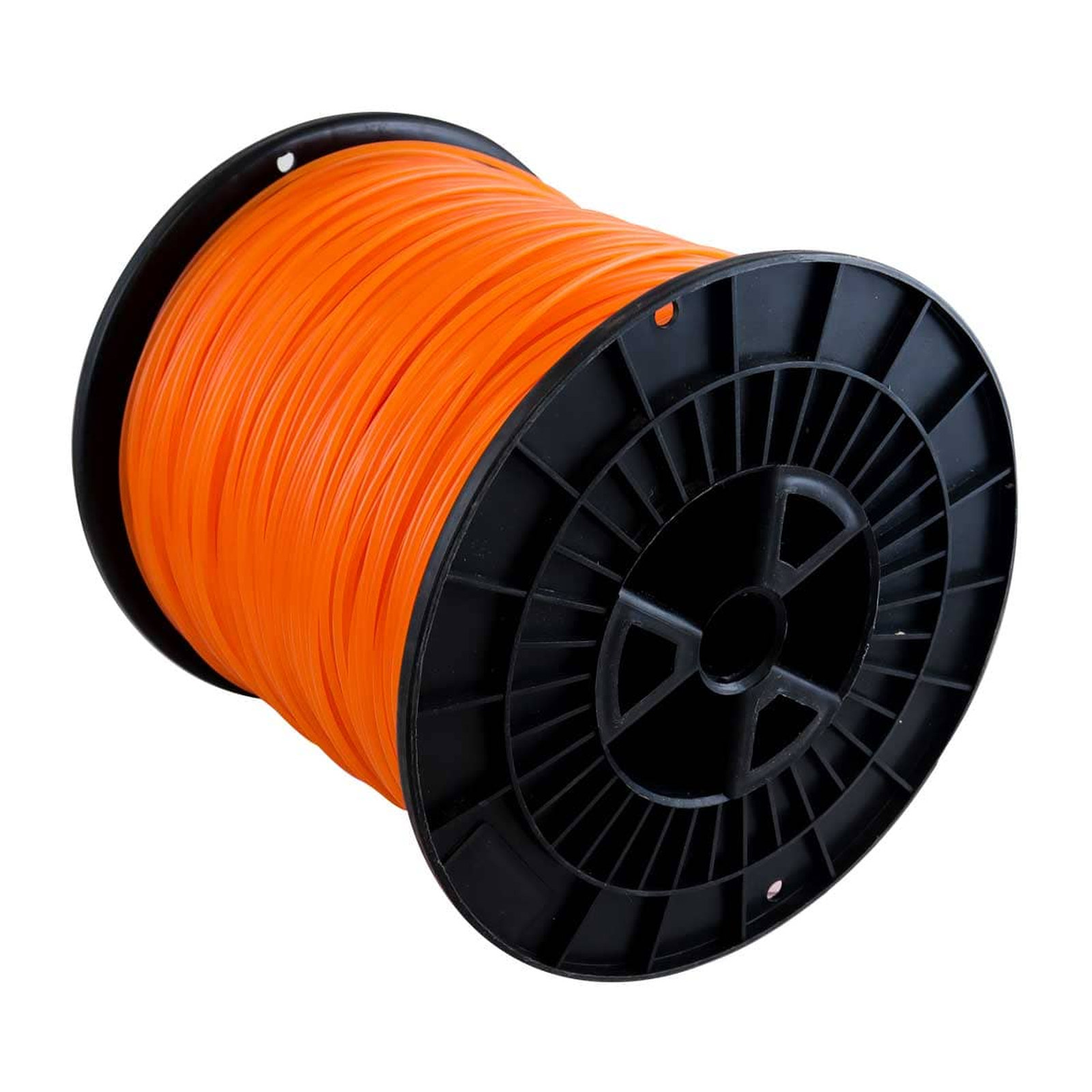 HILO REDONDO P/DESBROZADORA EN CARRETE 2.4mm X 437m - NARANJA - Imagen 2