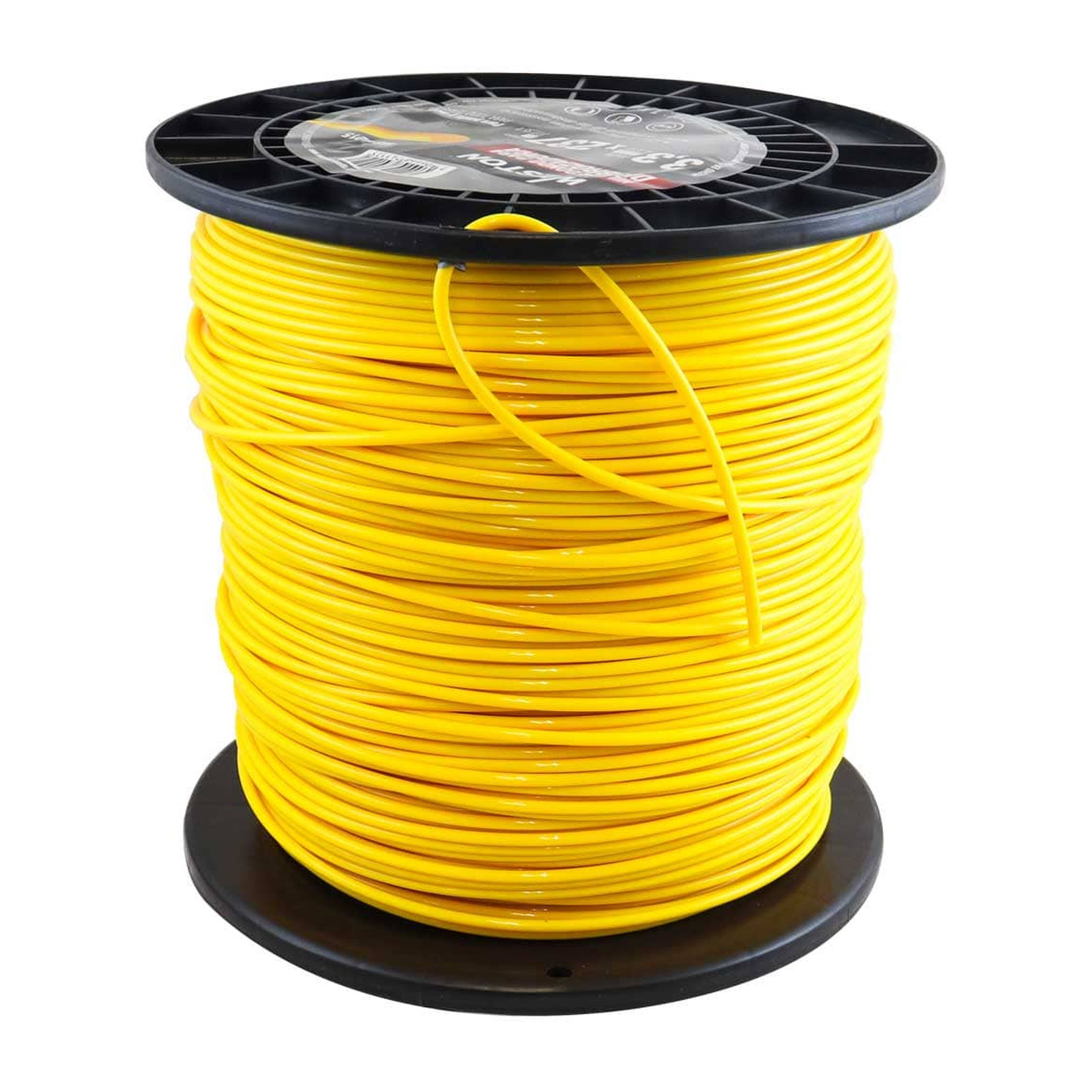HILO REDONDO P/DESBROZADORA EN CARRETE 3.3mm X 237m - AMARILLO - Imagen 3