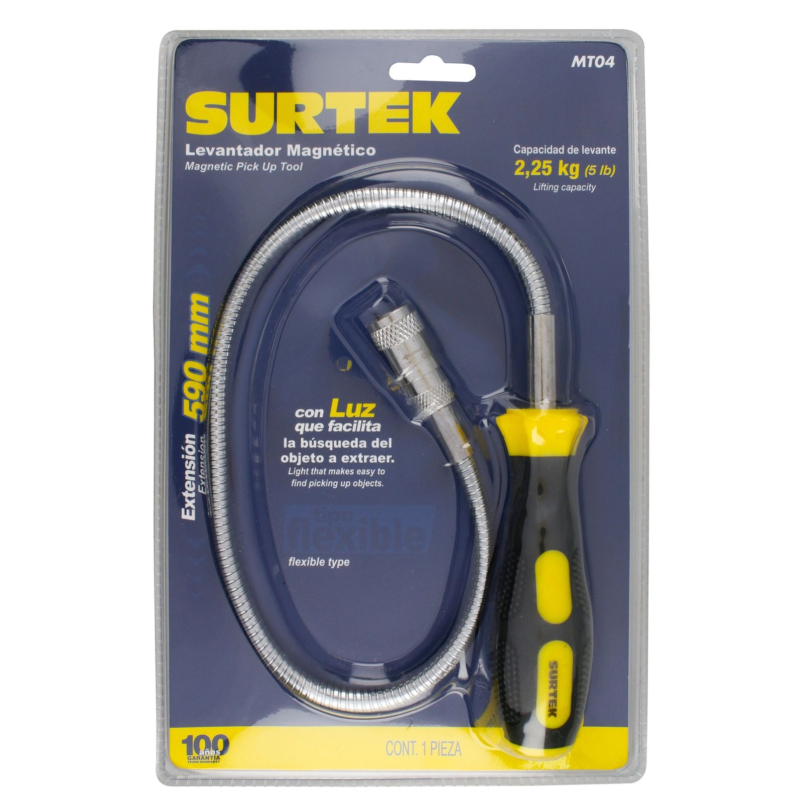 Levantador magnético flexible con luz, 2 kg Surtek - Imagen 3