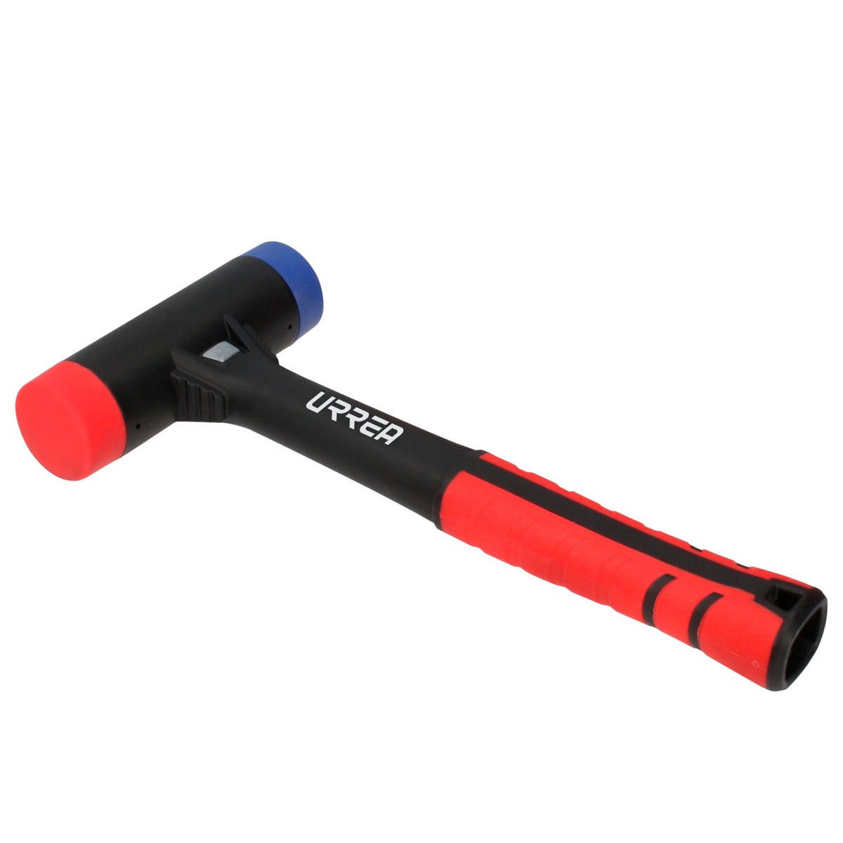 Mazo de golpe seco con mango Rubber grip tapas intercambiables 16 oz Urrea