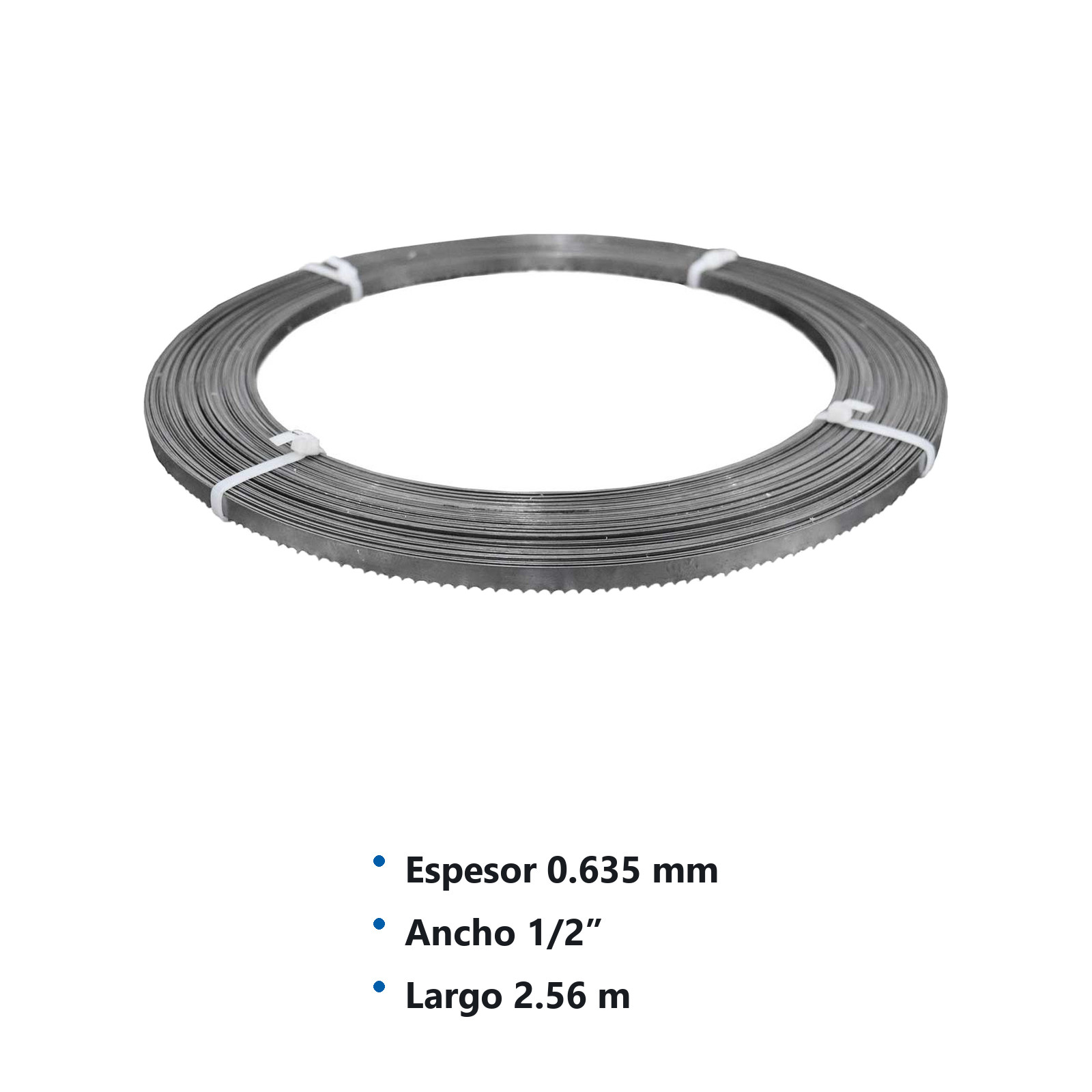 SIERRA CINTA P/MADERA 0.635 X 12.7MM 1/2" x 2.56M 6 DPP ACERO CK75S - Imagen 4
