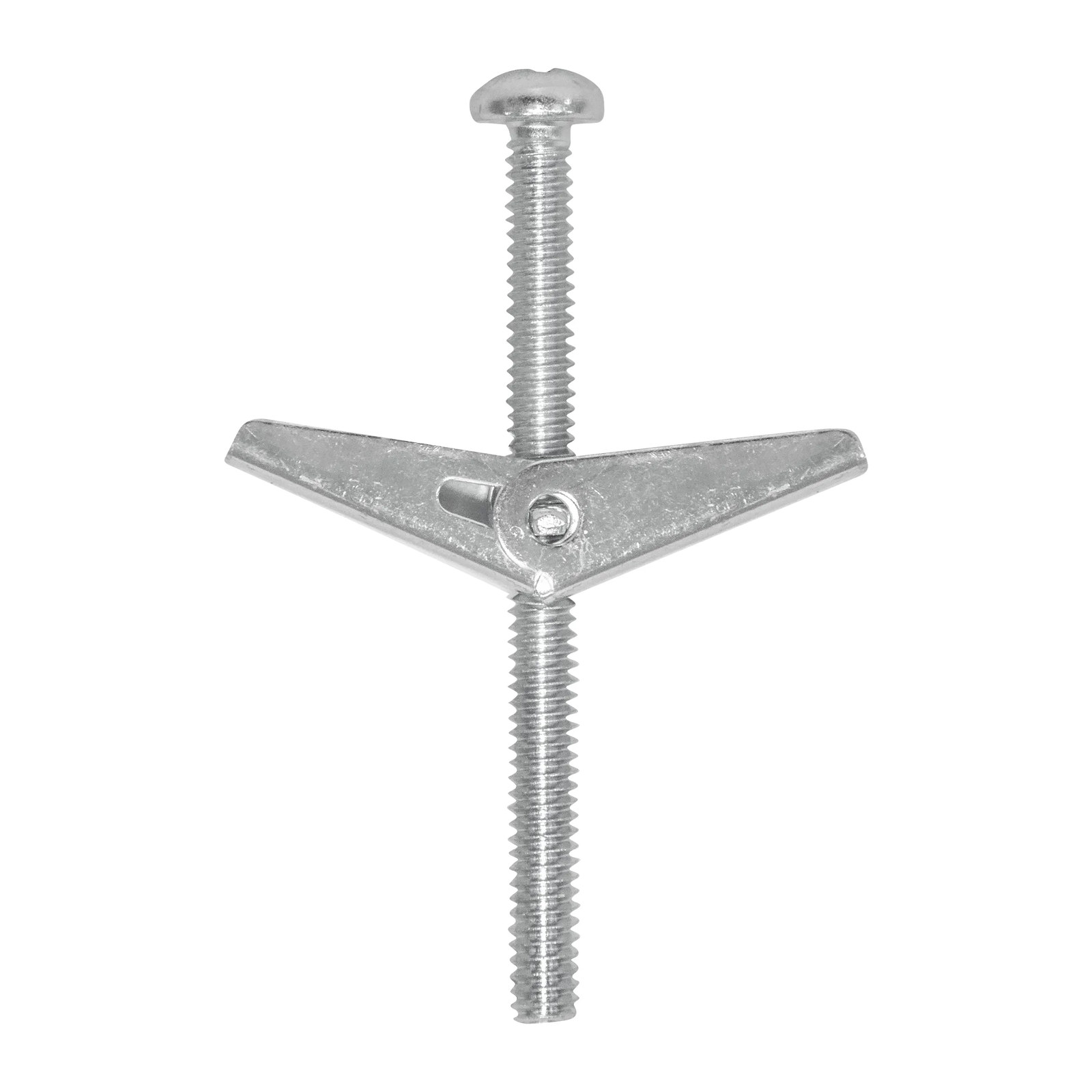 Sujetador Tipo Mariposa 1/4" x 3" Galvanizado - Paquete 50 Piezas
