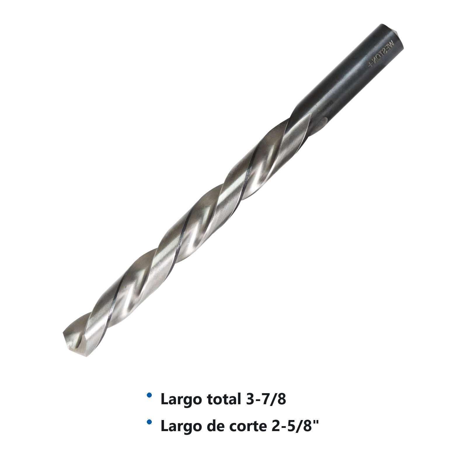 BROCA AAV ZANCO RECTO # 1 WP BLACK & SILVER (Precio x pieza - Empaque c/12 pzas) - Imagen 2