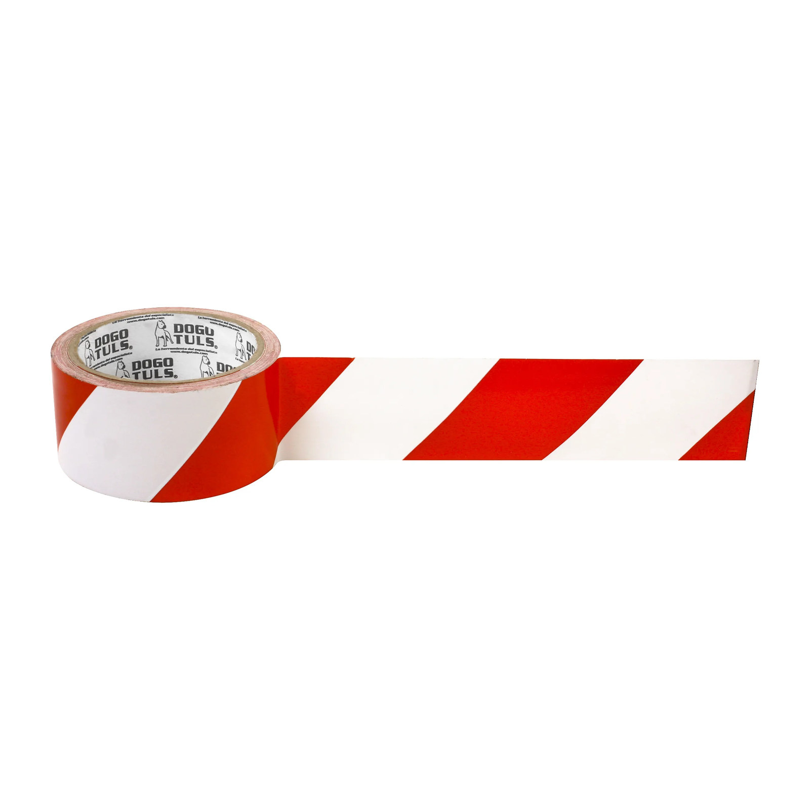 Cinta de Señalización Roja-Blanca 2" x 18 m - Imagen 3