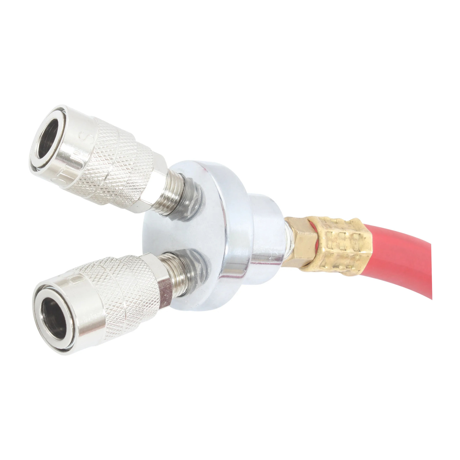 Distribuidor de Aire 1/4" NPT Aluminio 2 Salidas - Imagen 3