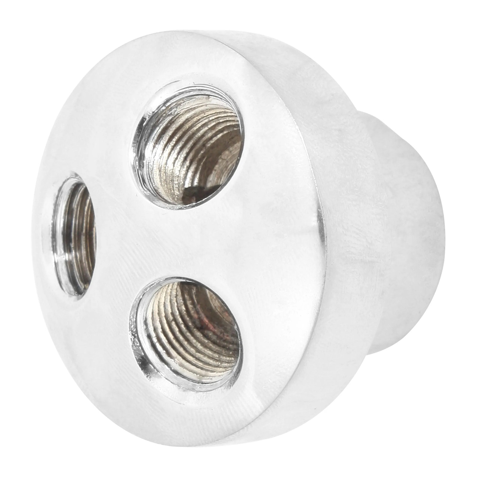 Distribuidor de Aire 1/4" NPT Aluminio 3 Salidas - Imagen 2