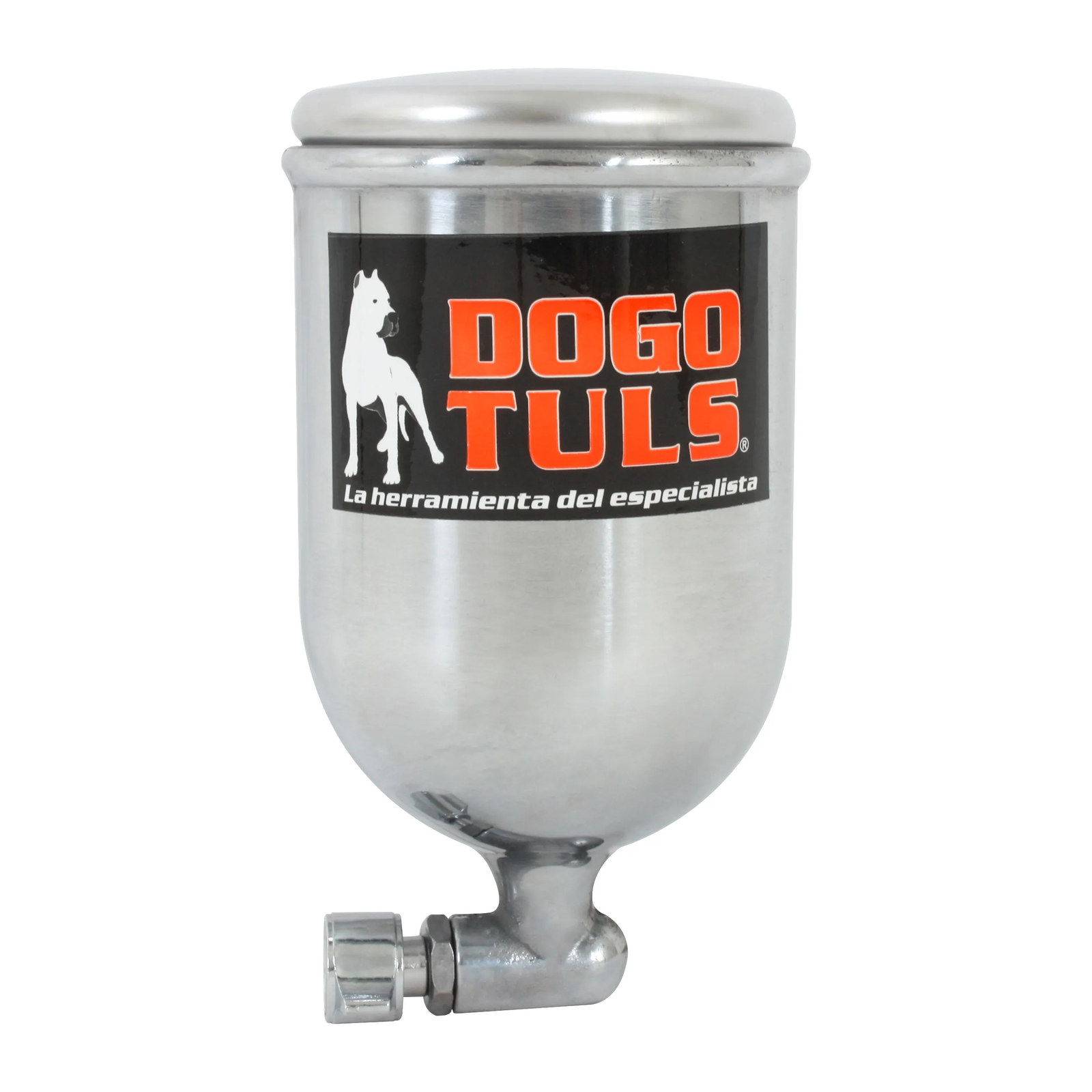 Vaso de Aluminio para Pistola de Gravedad 400 ml