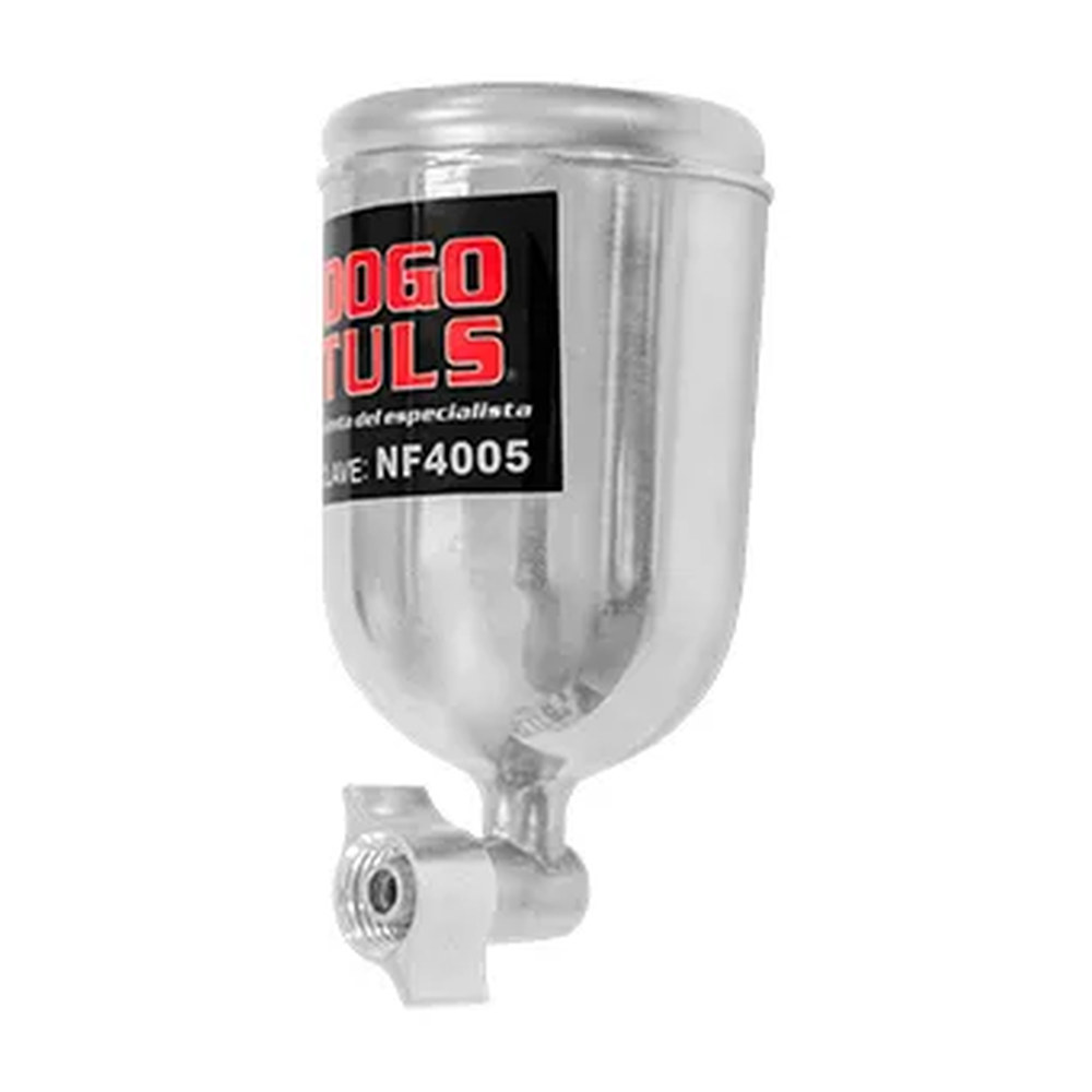 Vaso de Aluminio para Pistola Mini de Gravedad
