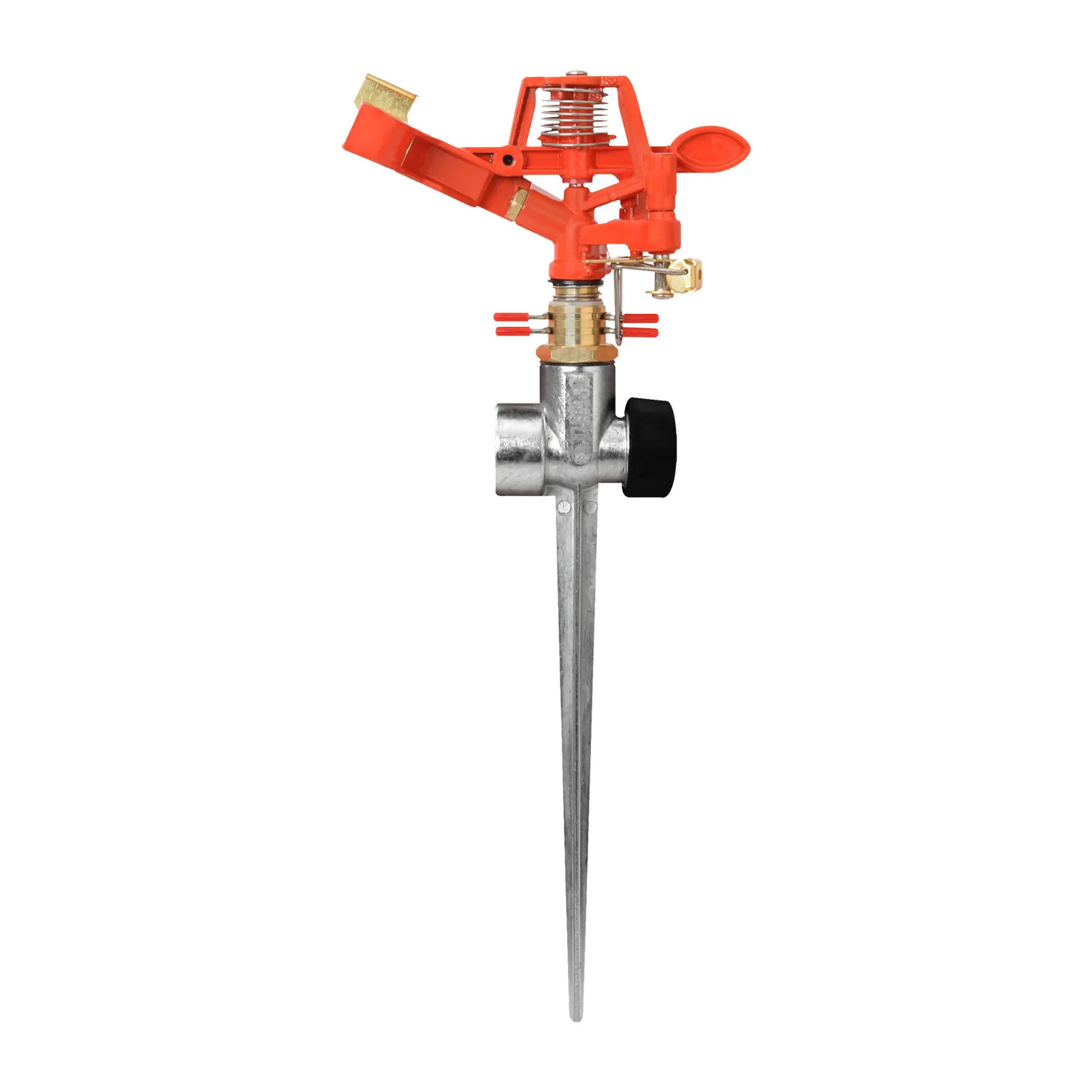 Aspersor Metálico 2 Vías Regulable 360° - Paquete 6 Piezas