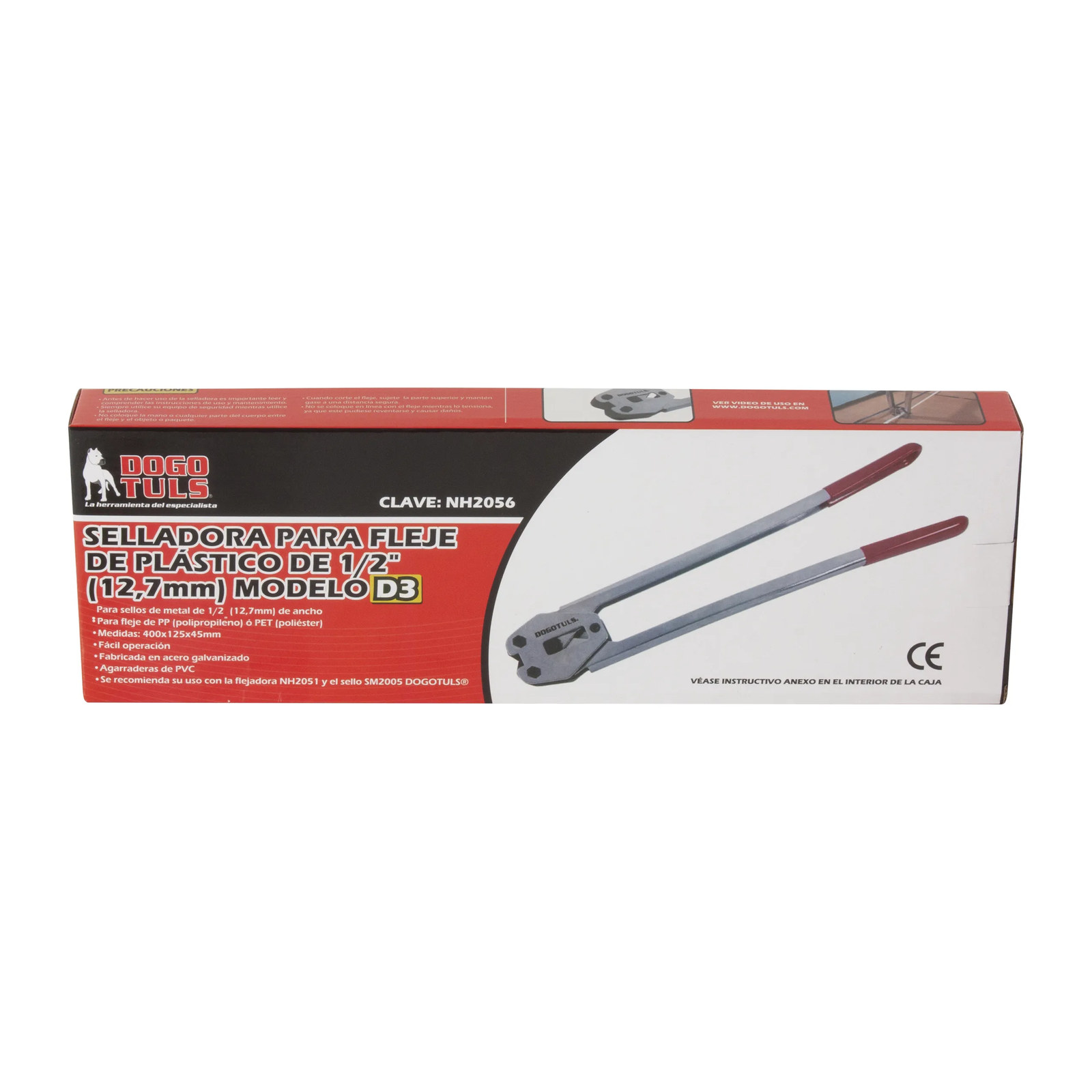Selladora para fleje plástico 1/2" D3 - Imagen 4