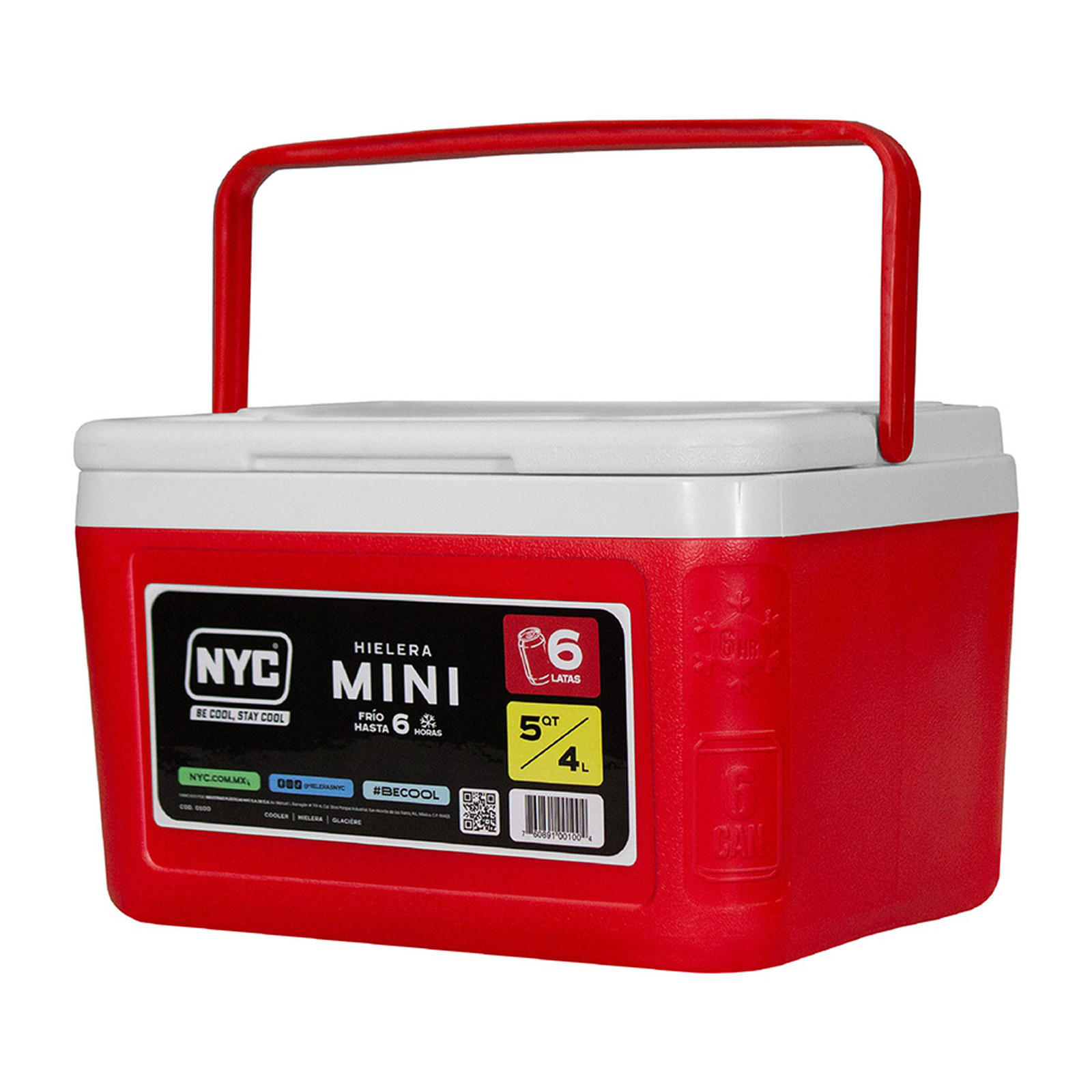 HIELEA NYC MINI 5 QTS. ROJO