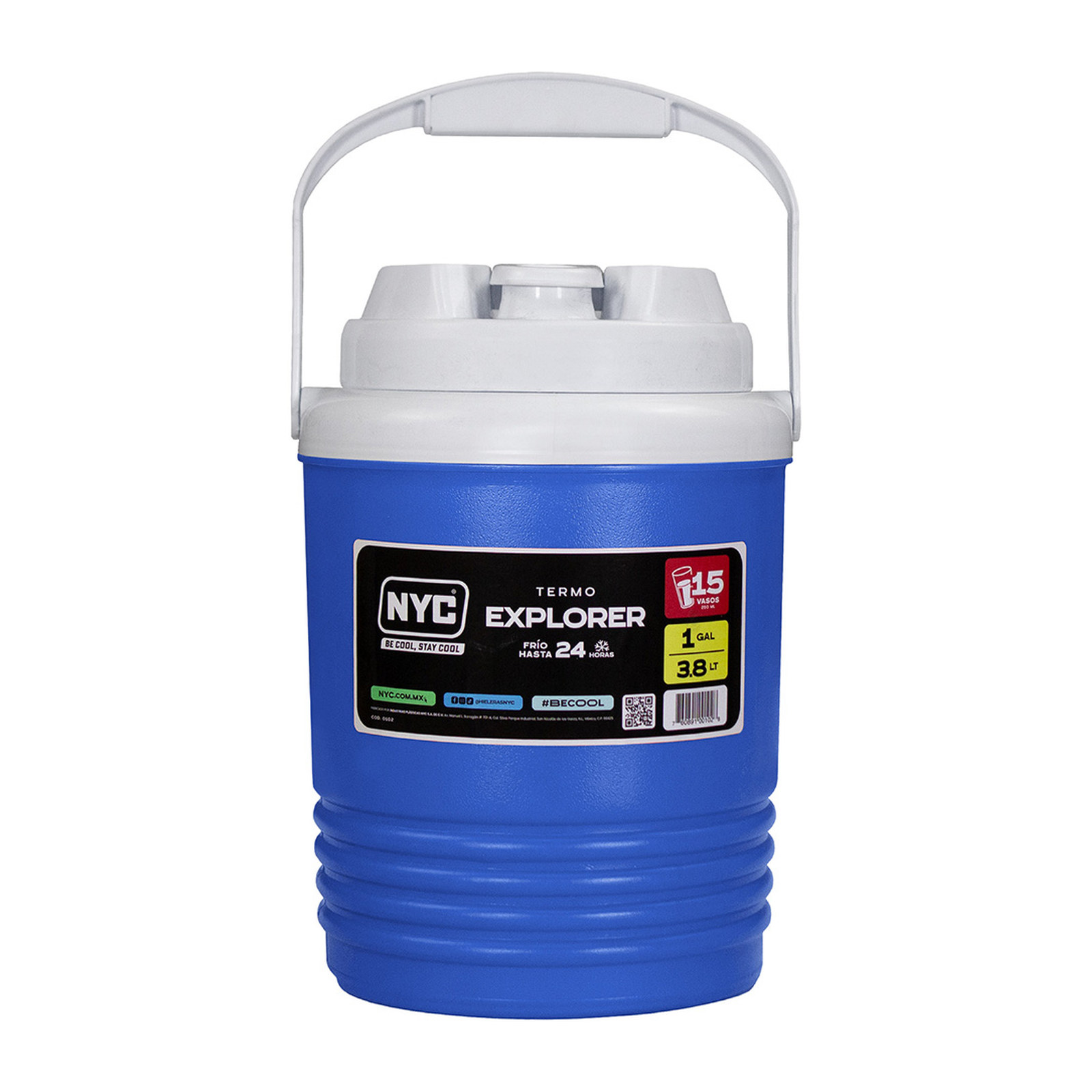TERMO NYC EXPLORER 1 GALON AZUL