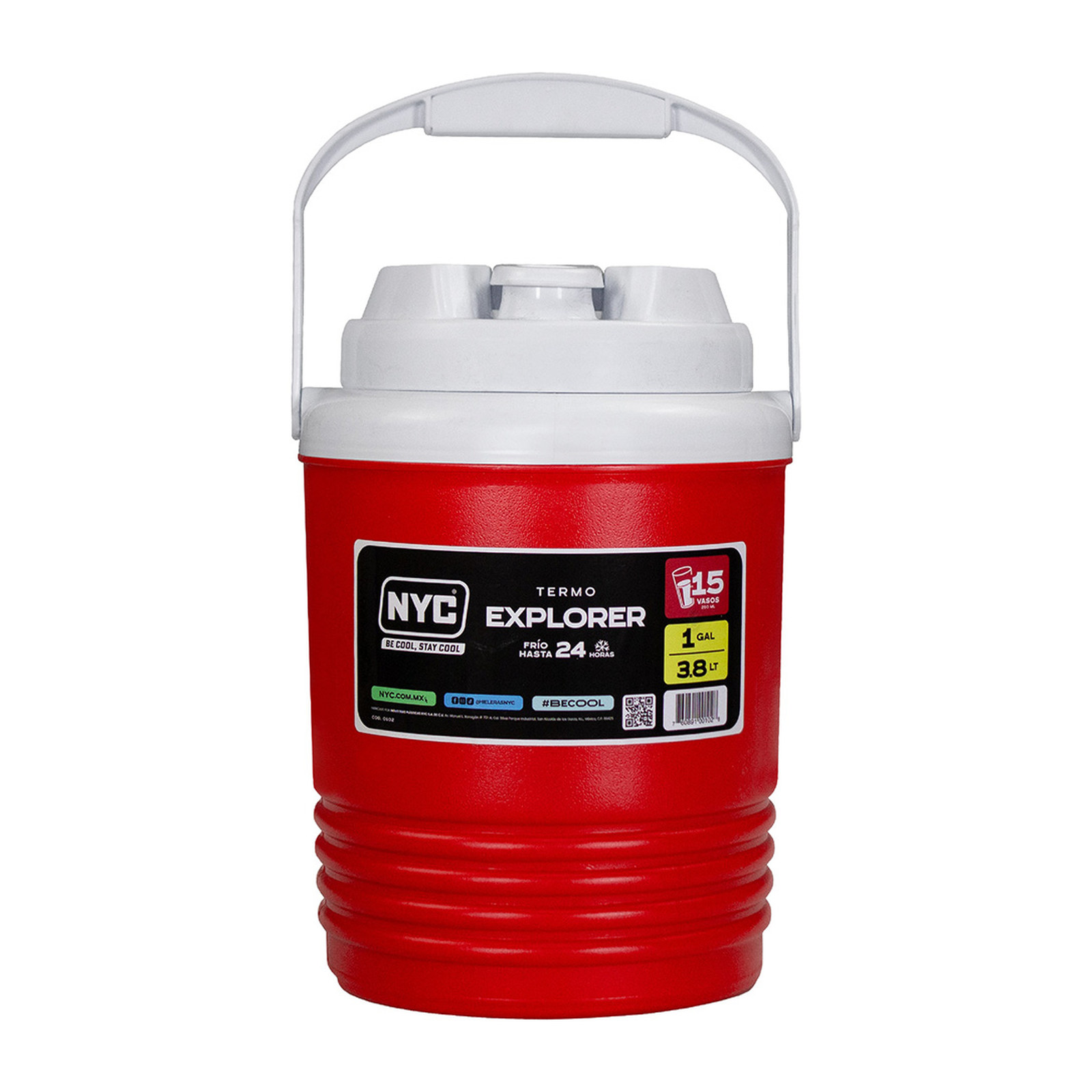TERMO NYC EXPLORER 1 GALON ROJO