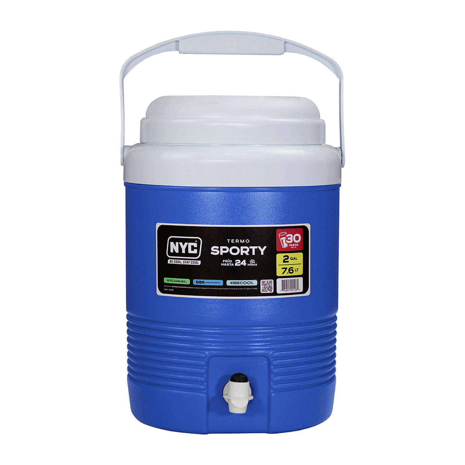 TERMO NYC SPORTY 2 GALONES AZUL