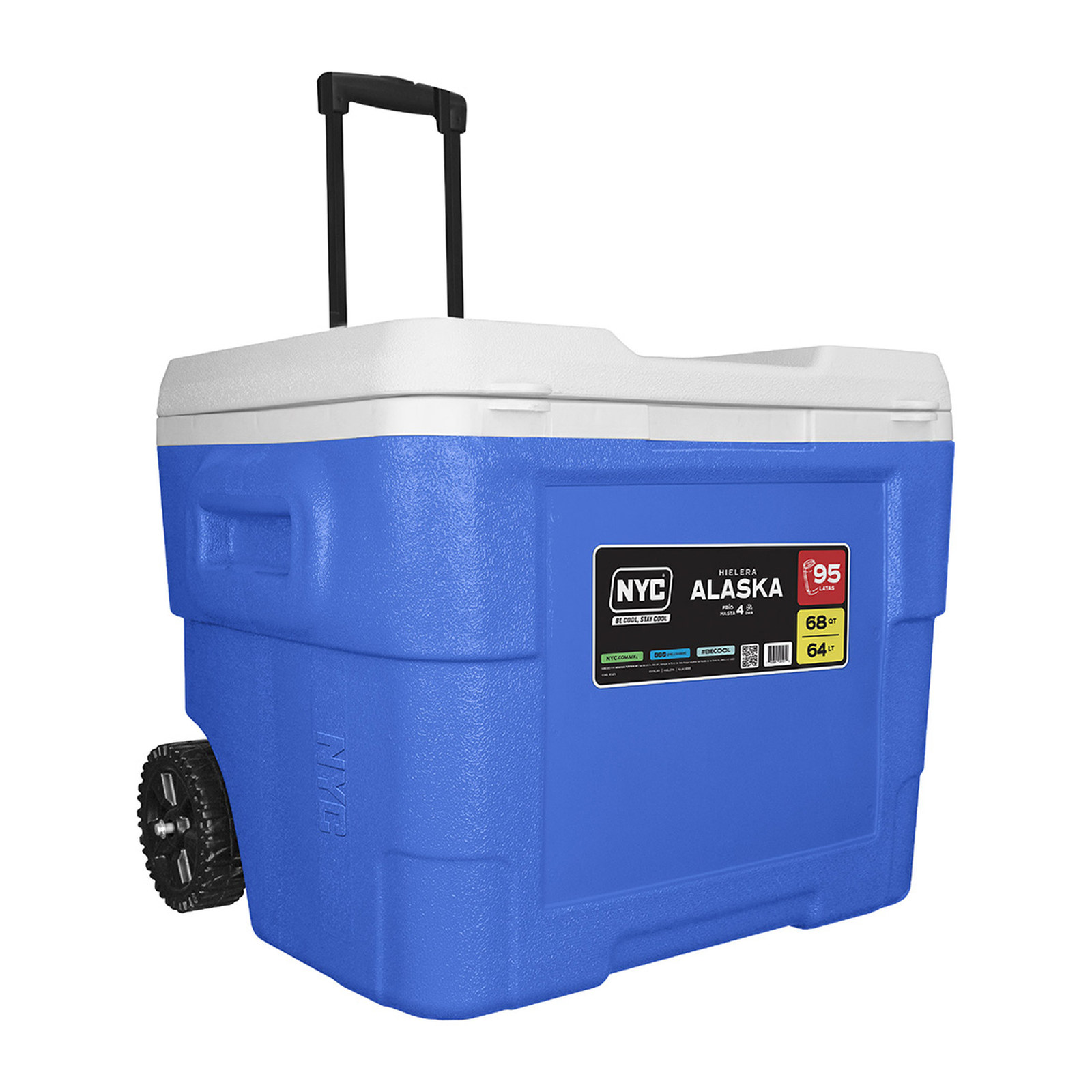 HIELERA NYC ALASKA 68 QTS AZUL