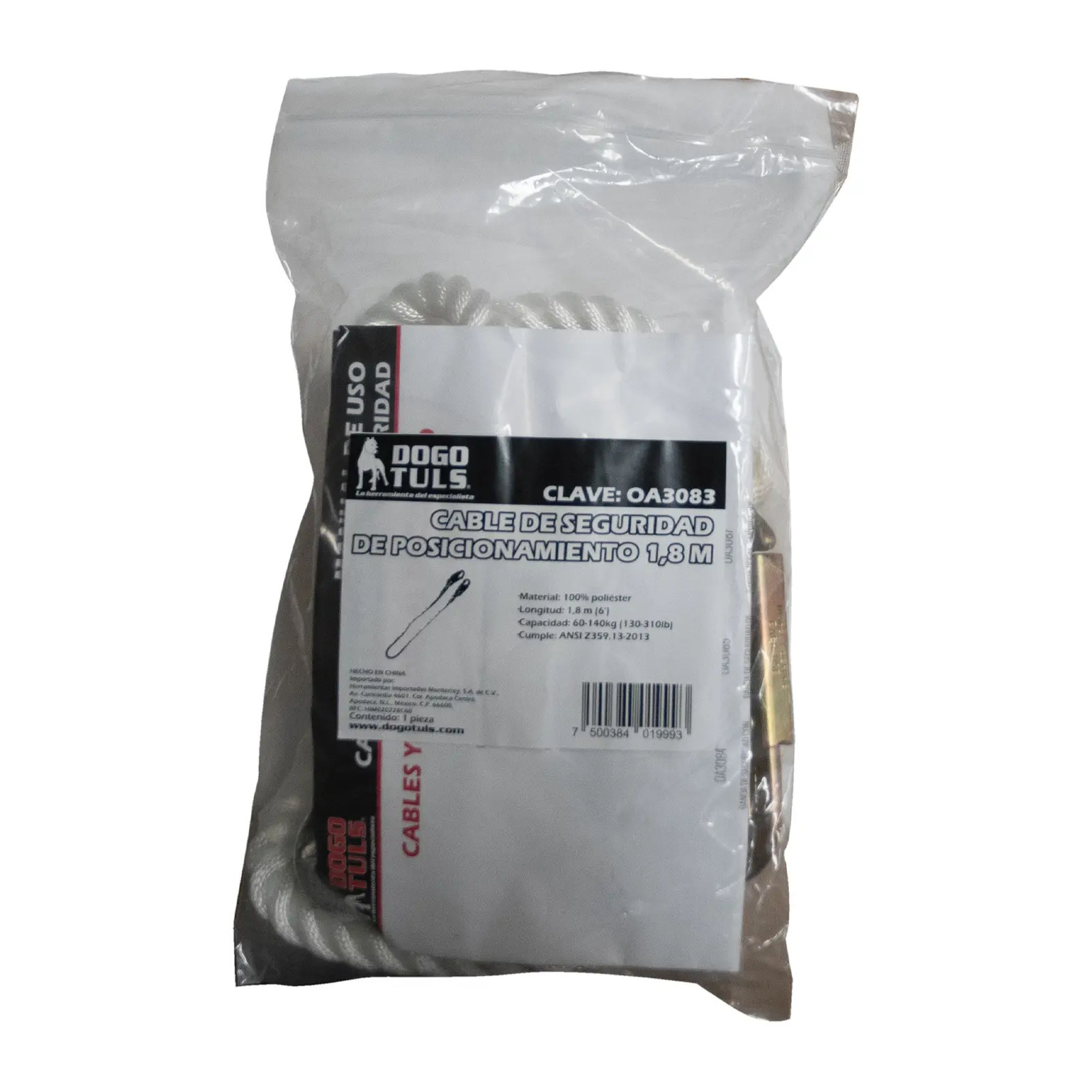Cable de Seguridad de Posicionamiento 1.8 m - Imagen 4